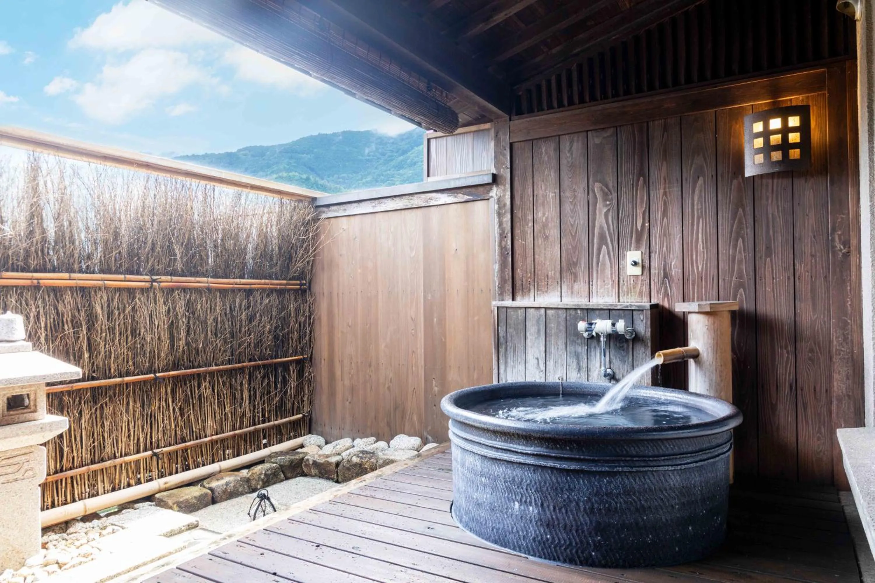 Open Air Bath in Sasara