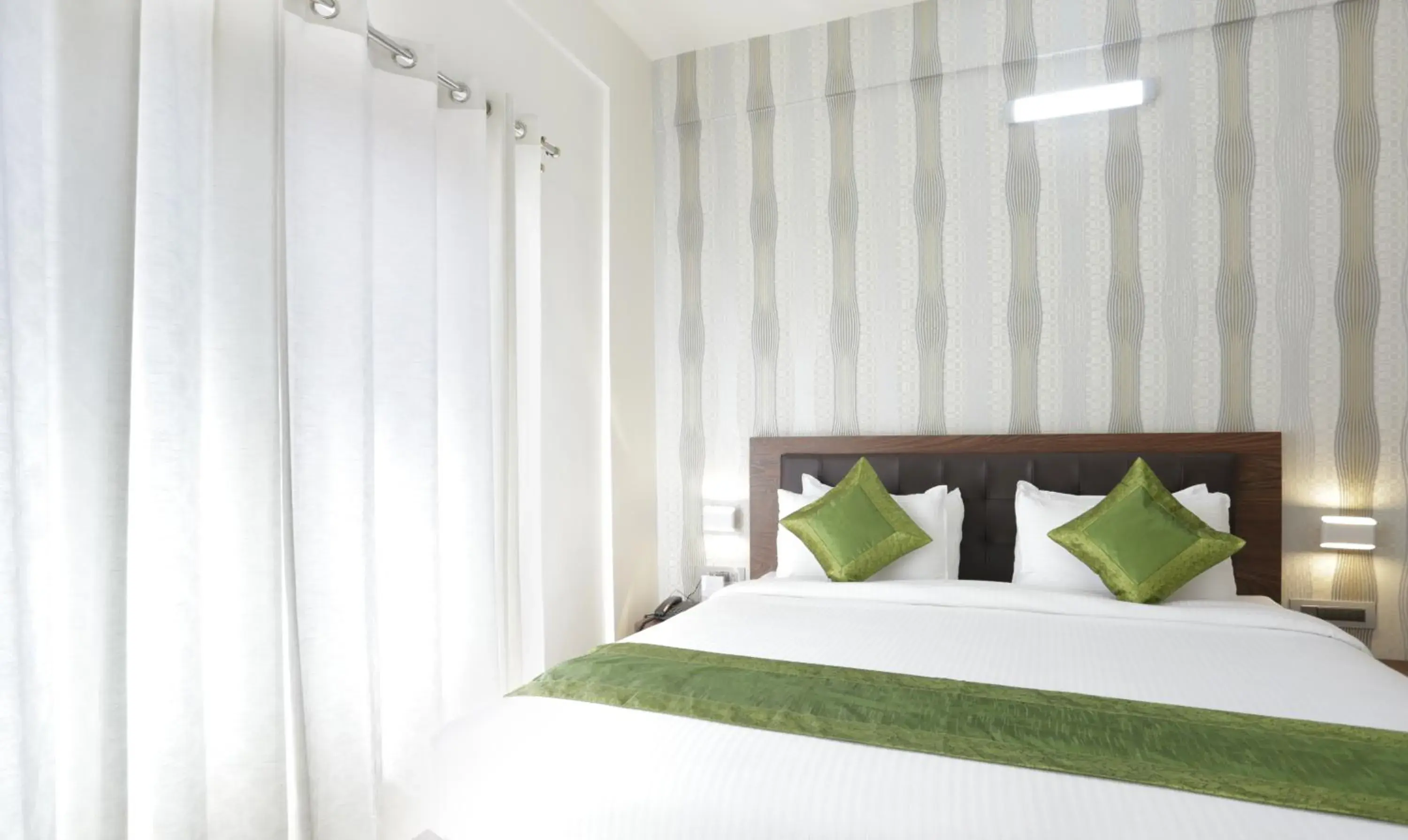 Bedroom, Bed in Treebo Sandpipers Kushalnagar Bedroom, Bed in Treebo Sandpipers Kushalnagar