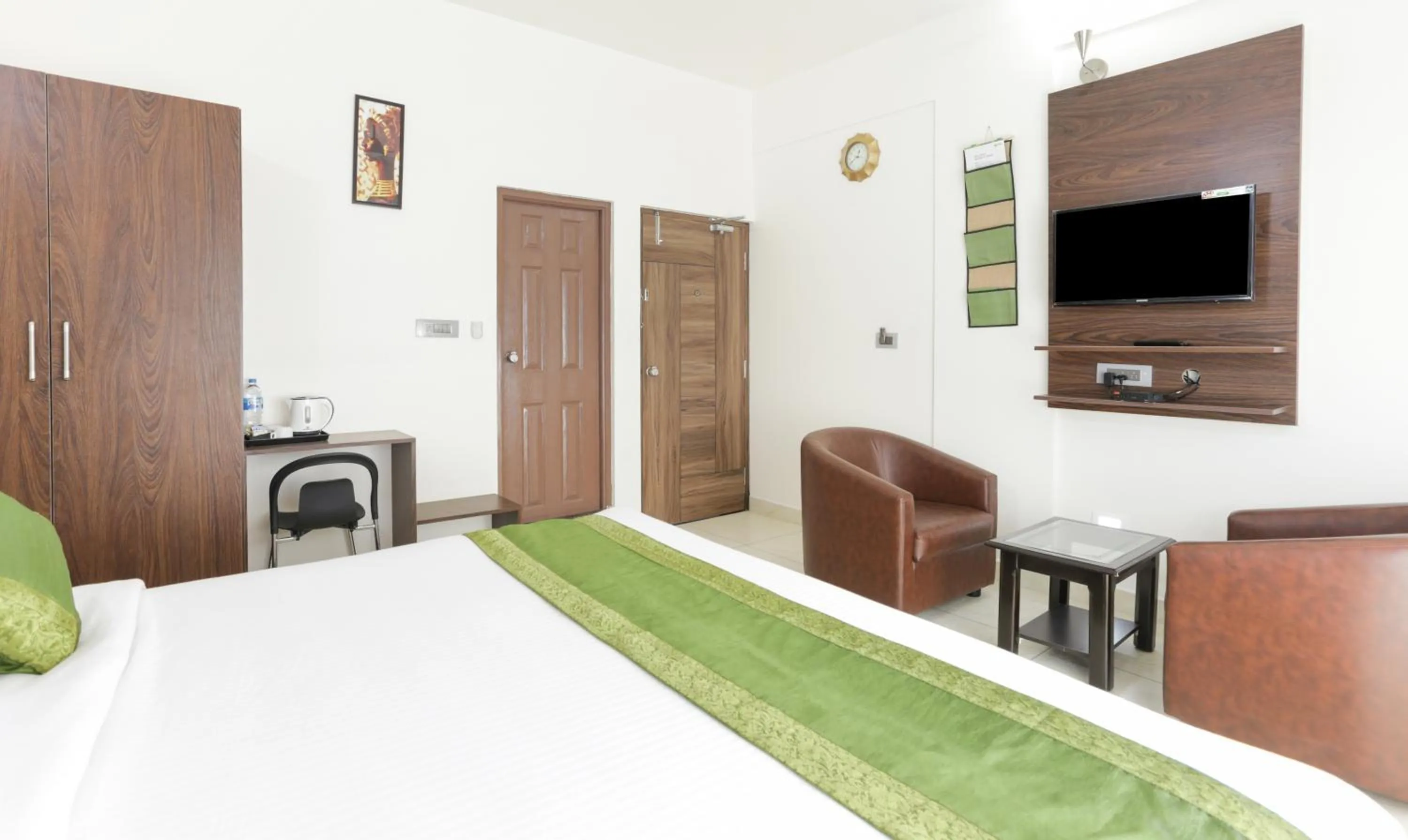 Bedroom, Bed in Treebo Sandpipers Kushalnagar