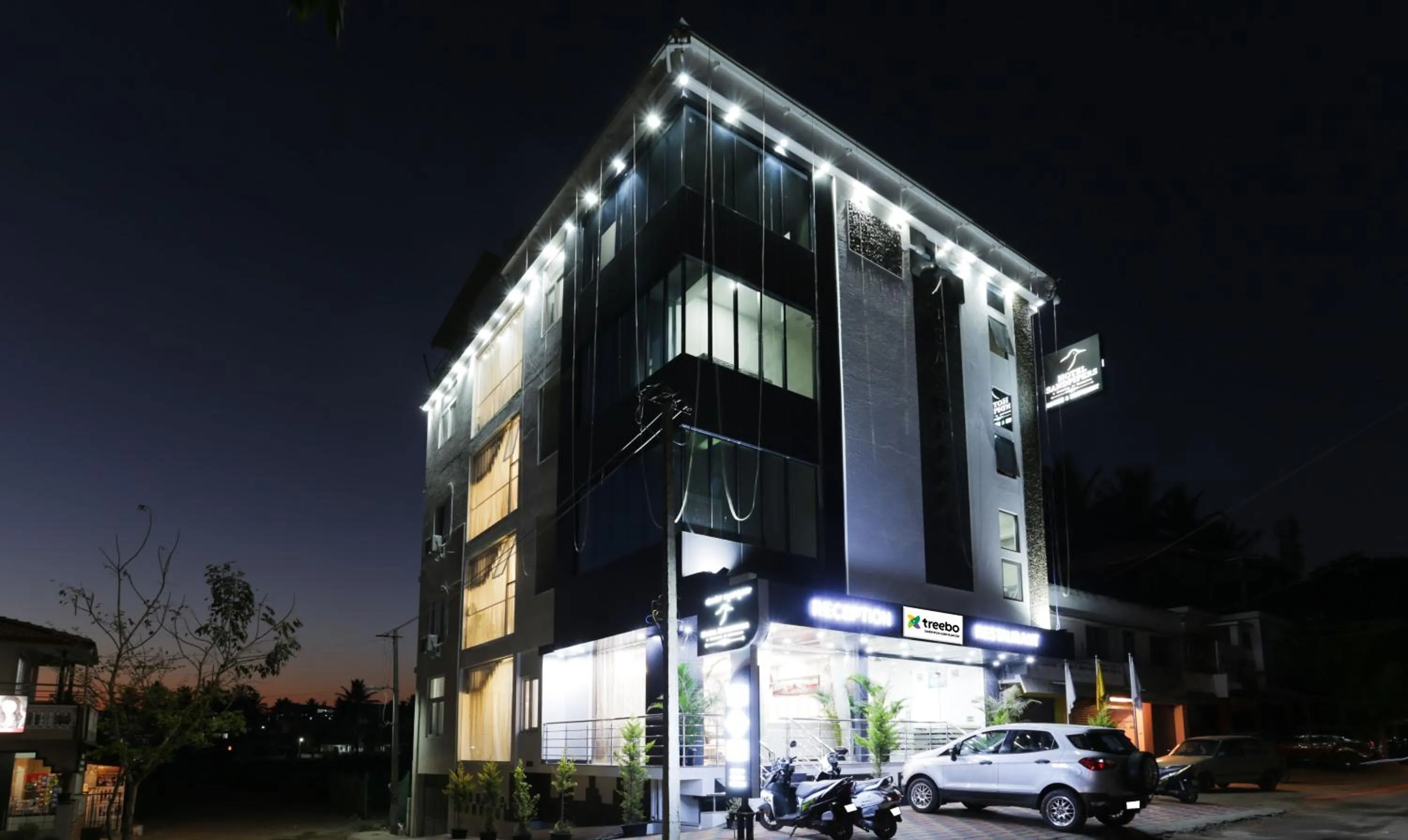 Facade/entrance in Treebo Sandpipers Kushalnagar