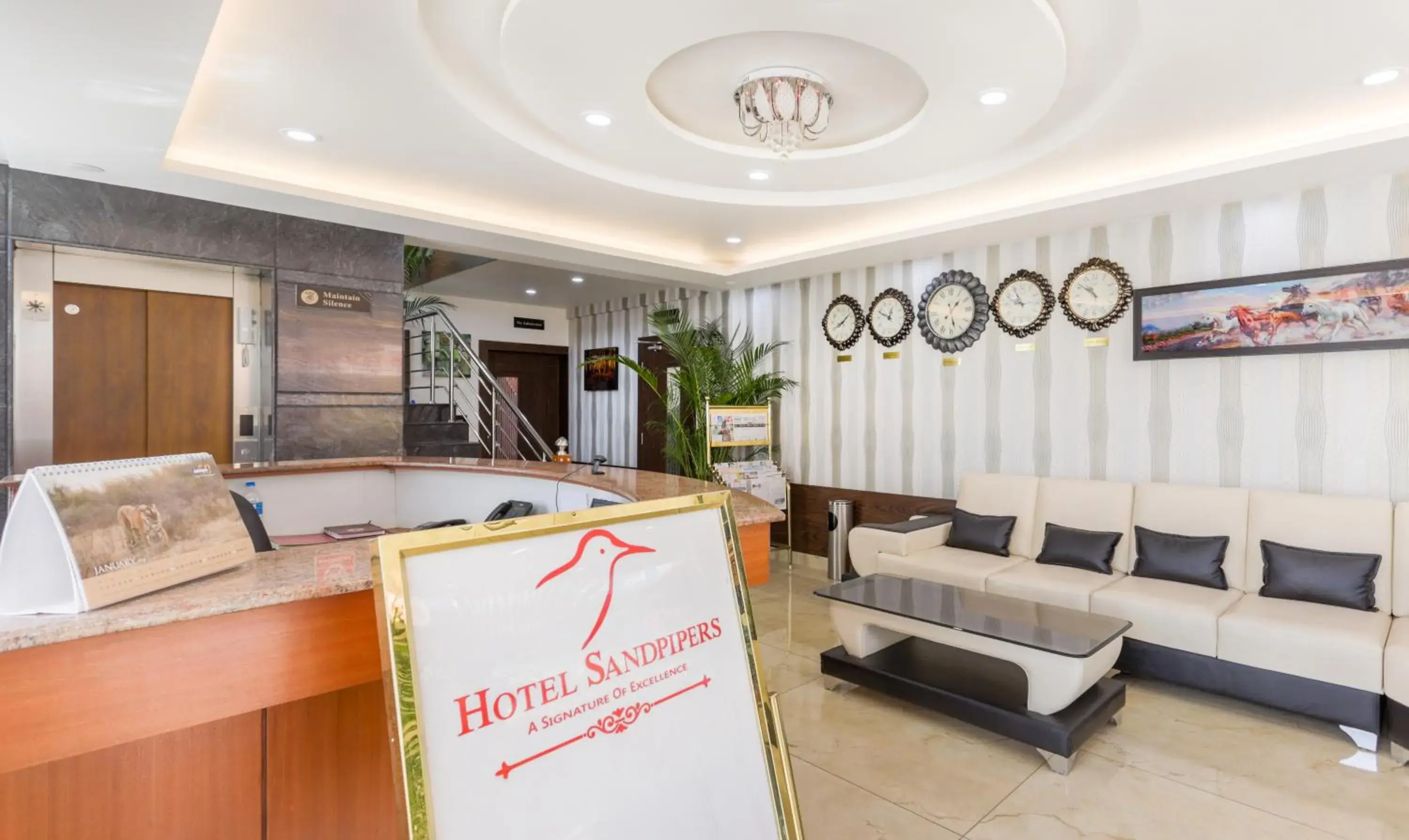 Lobby or reception in Treebo Sandpipers Kushalnagar Lobby or reception in Treebo Sandpipers Kushalnagar
