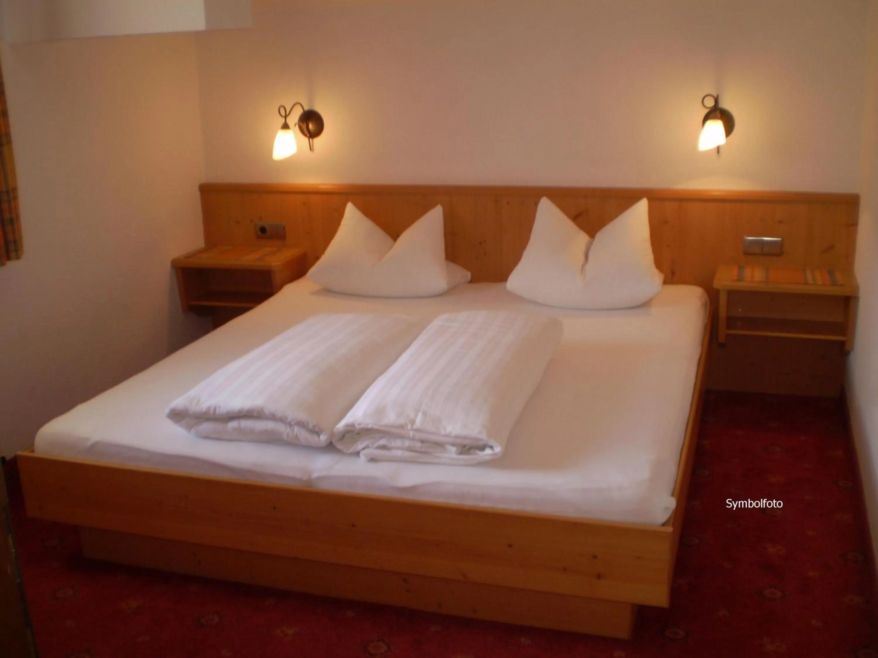 Bedroom, Bed in Apart Hotel Garni Strasser