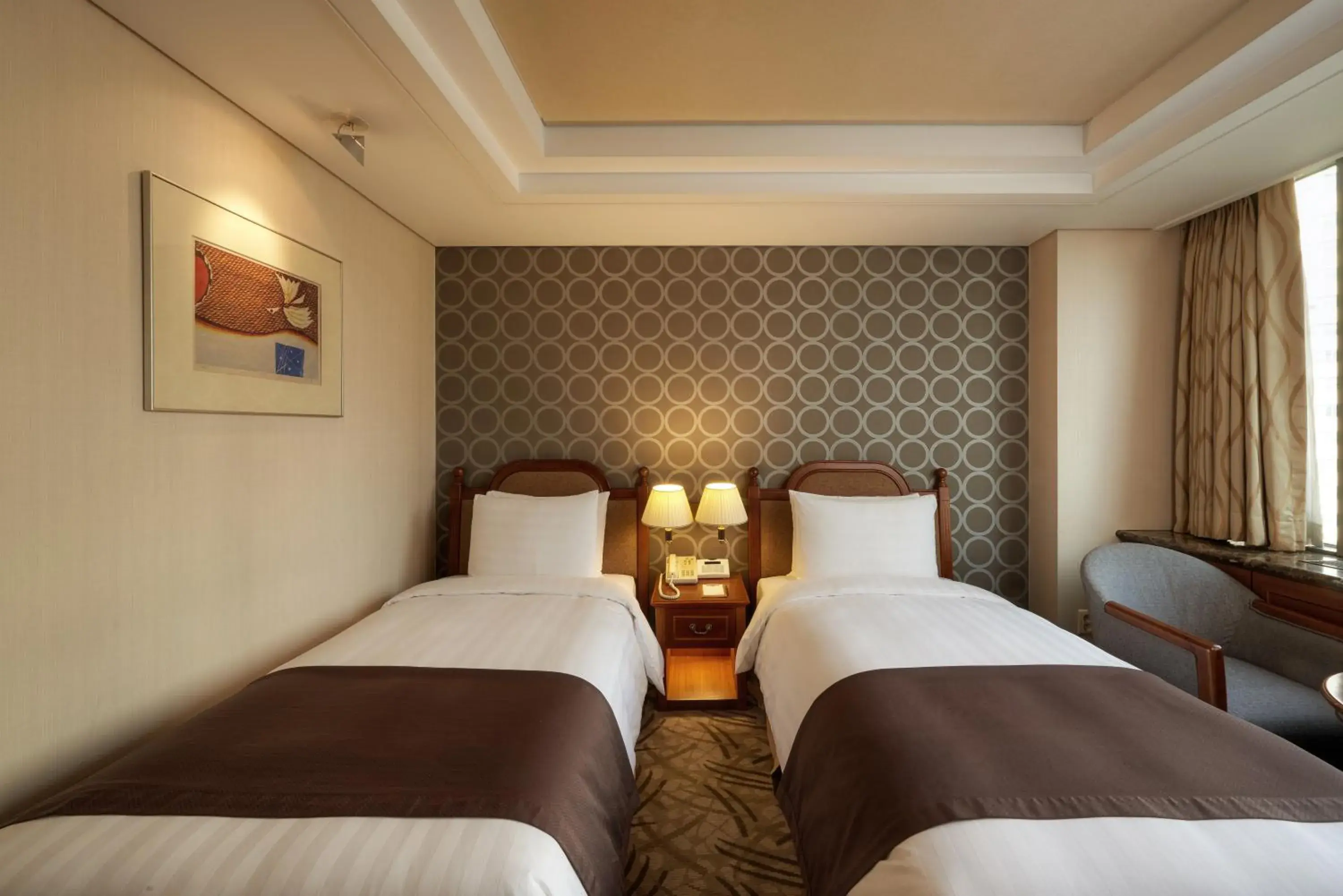 Bed in Seoul Riviera Hotel Bed in Seoul Riviera Hotel