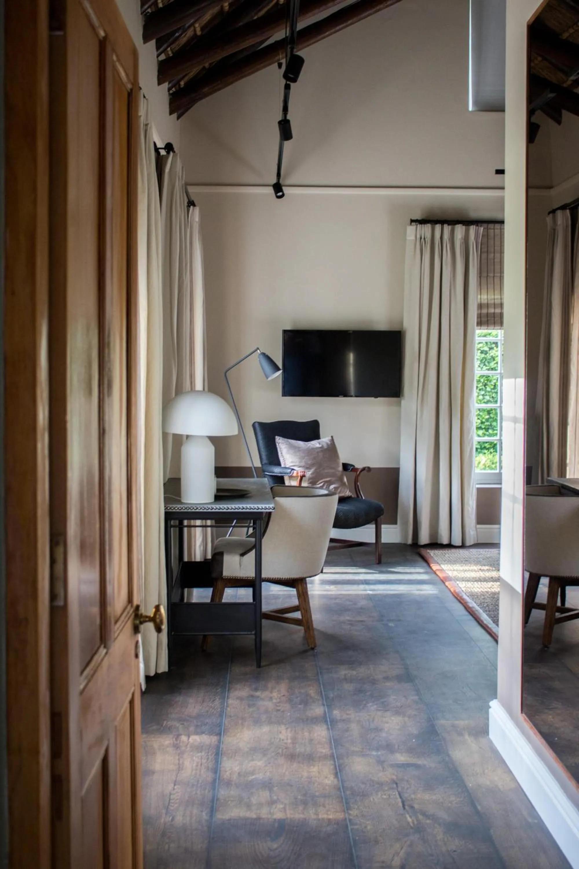 Bed in La Clé Lodge