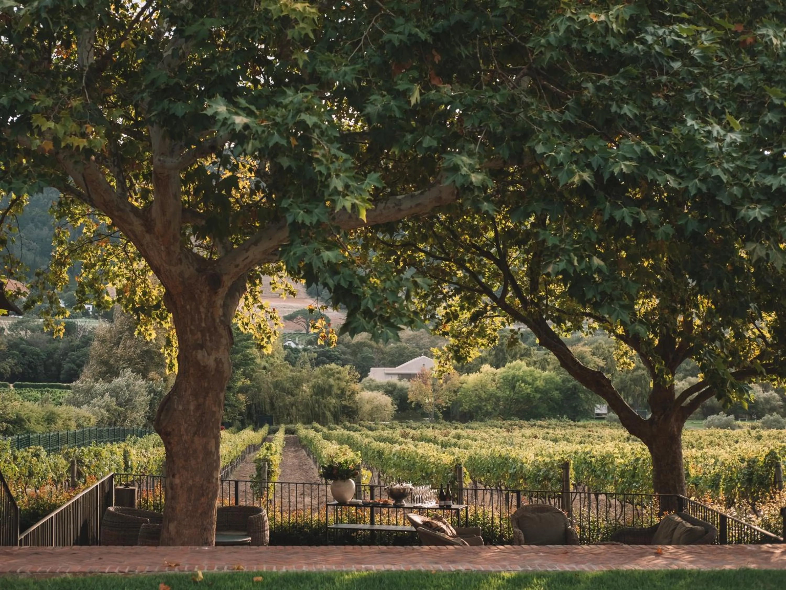 Natural landscape in La Clé Lodge