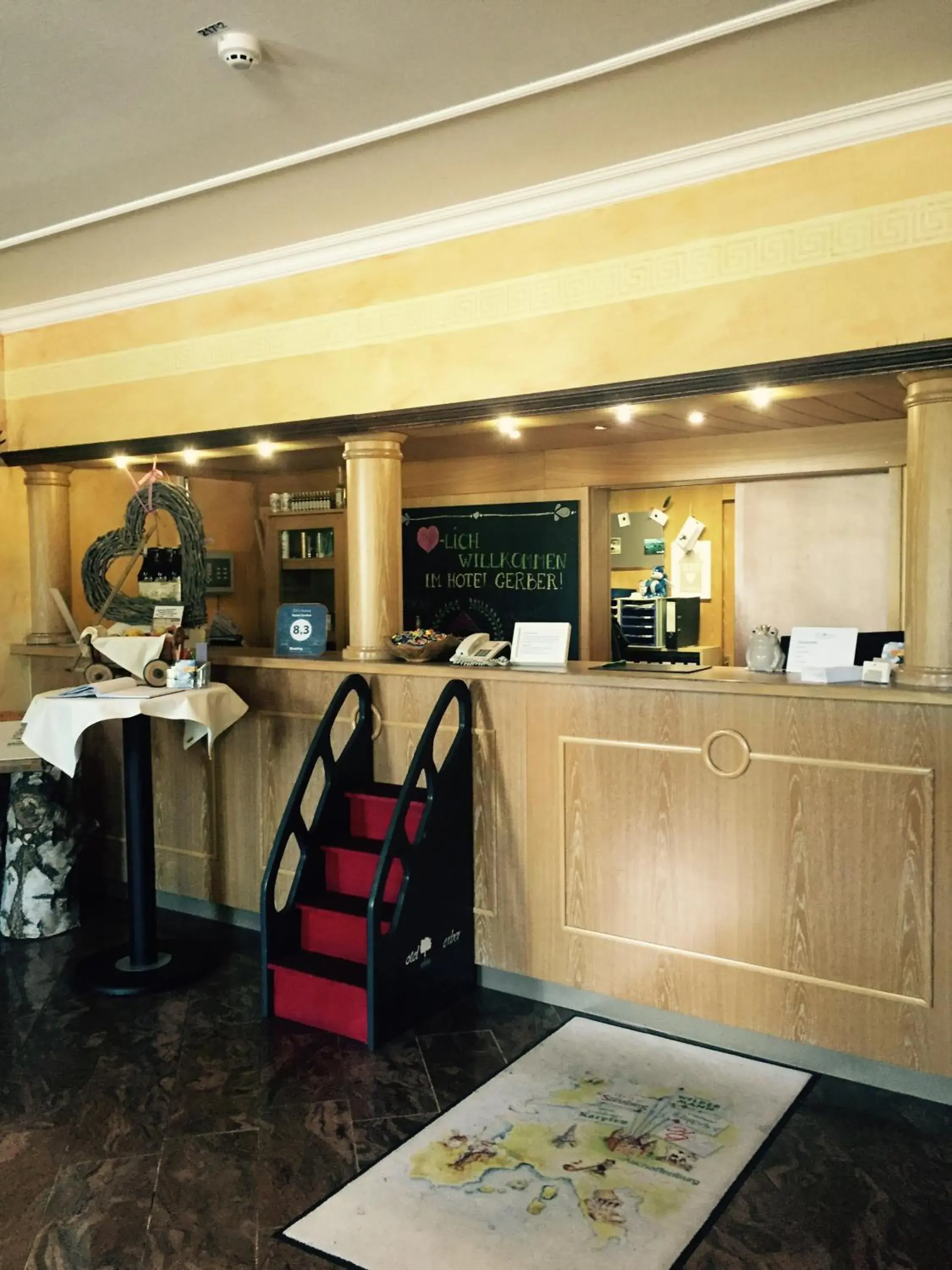 Lobby or reception in Hotel Gerber Lobby or reception in Hotel Gerber