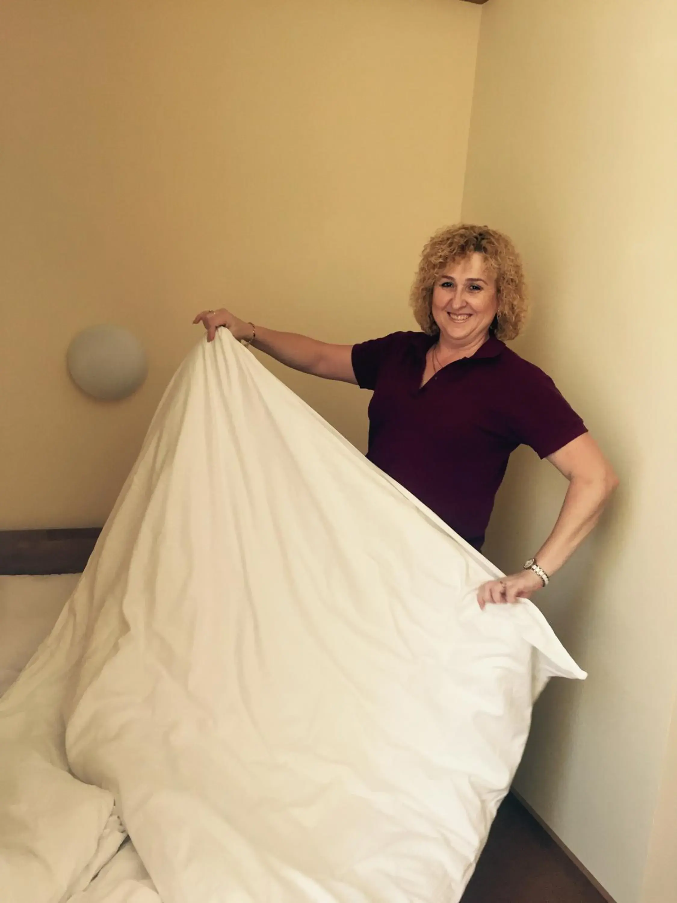 Staff, Bed in Hotel Gerber Staff, Bed in Hotel Gerber