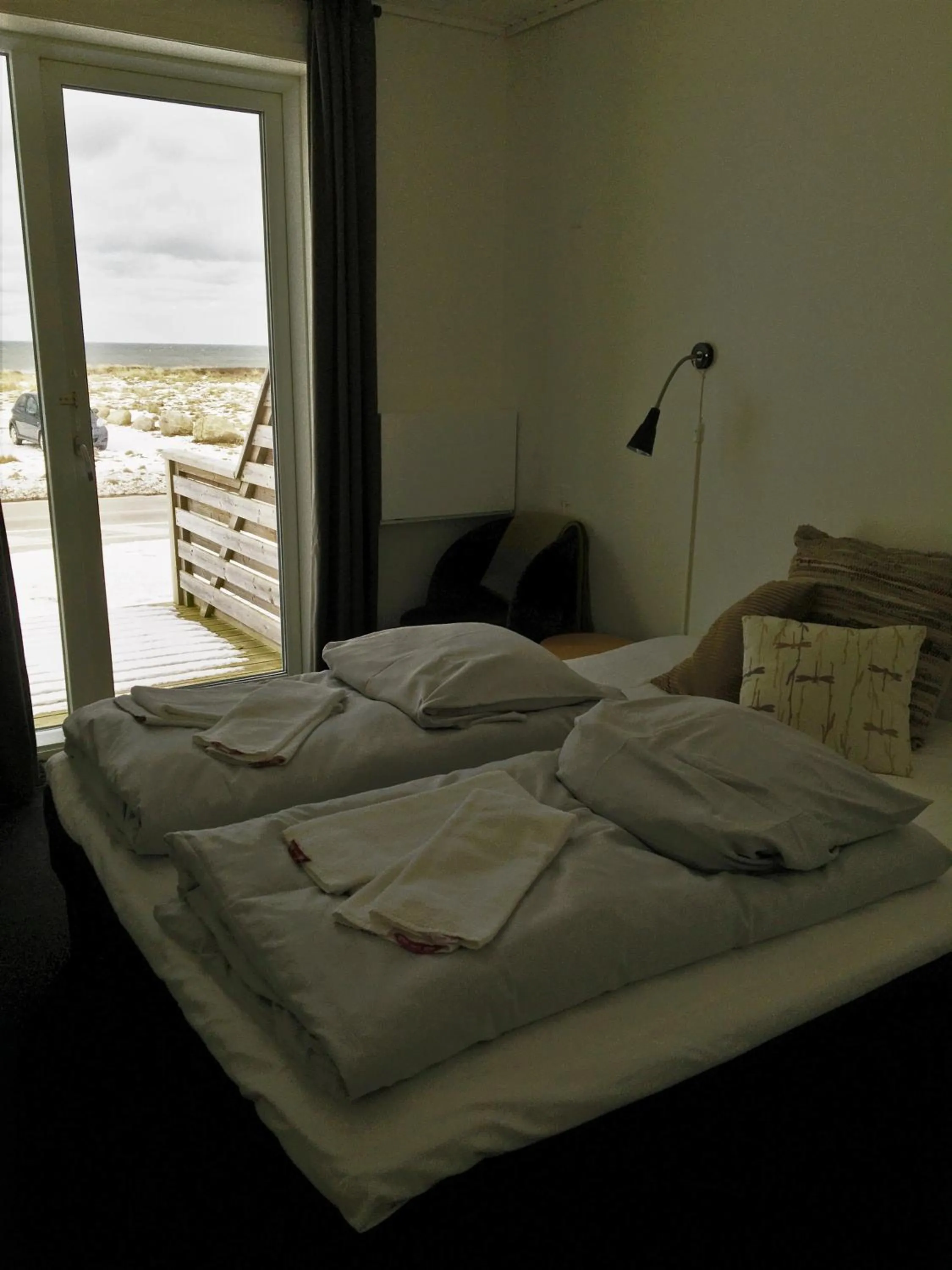 Bed in B&B by the Sea Hirtshals