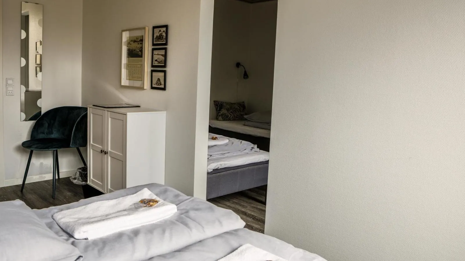 Bed in B&B by the Sea Hirtshals