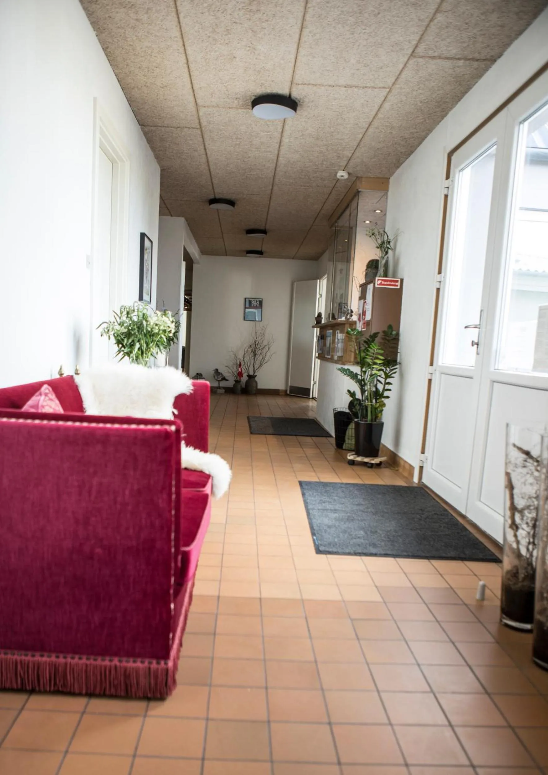 Lobby or reception in B&B by the Sea Hirtshals