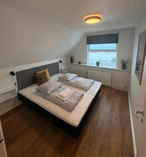 Bed in B&B by the Sea Hirtshals