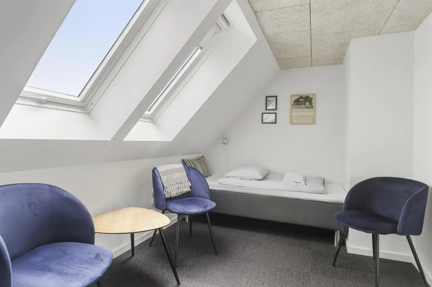 Bed in B&B by the Sea Hirtshals