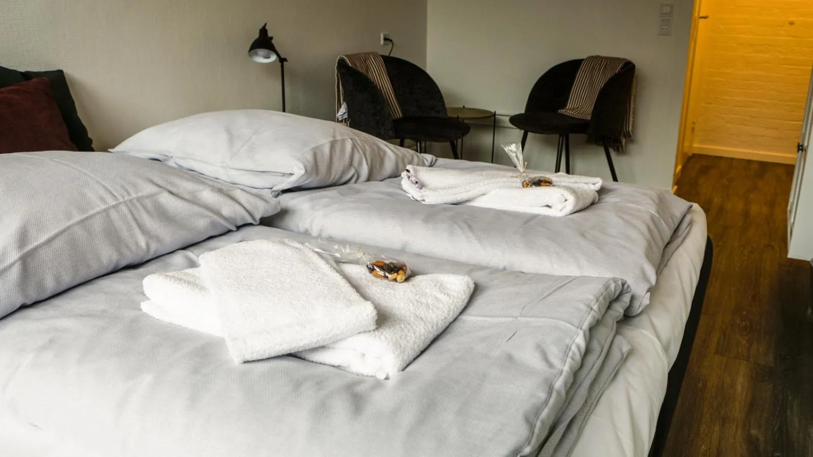 Bed in B&B by the Sea Hirtshals
