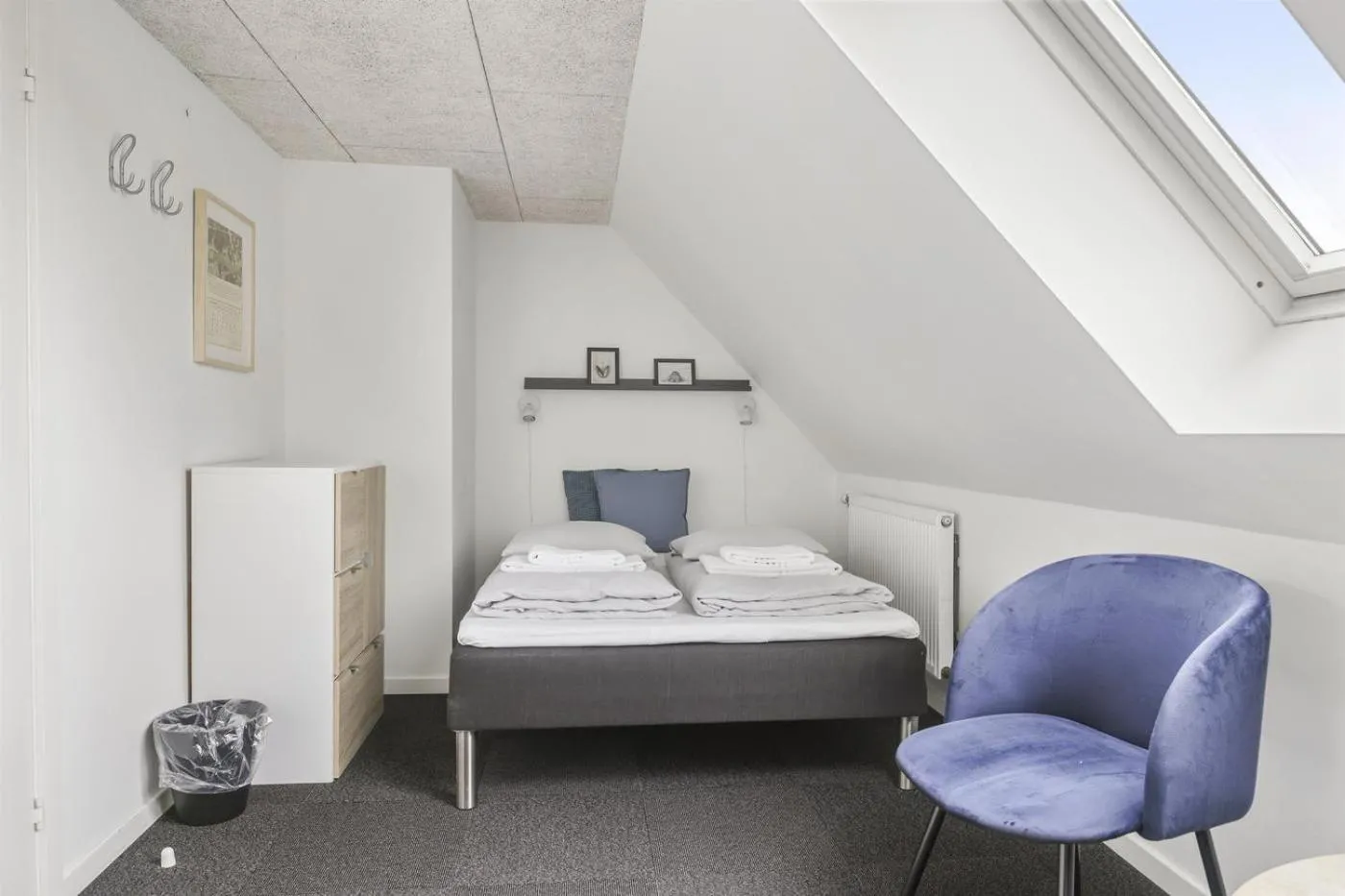 Bed in B&B by the Sea Hirtshals