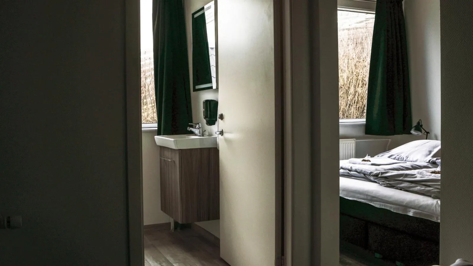 Bed in B&B by the Sea Hirtshals