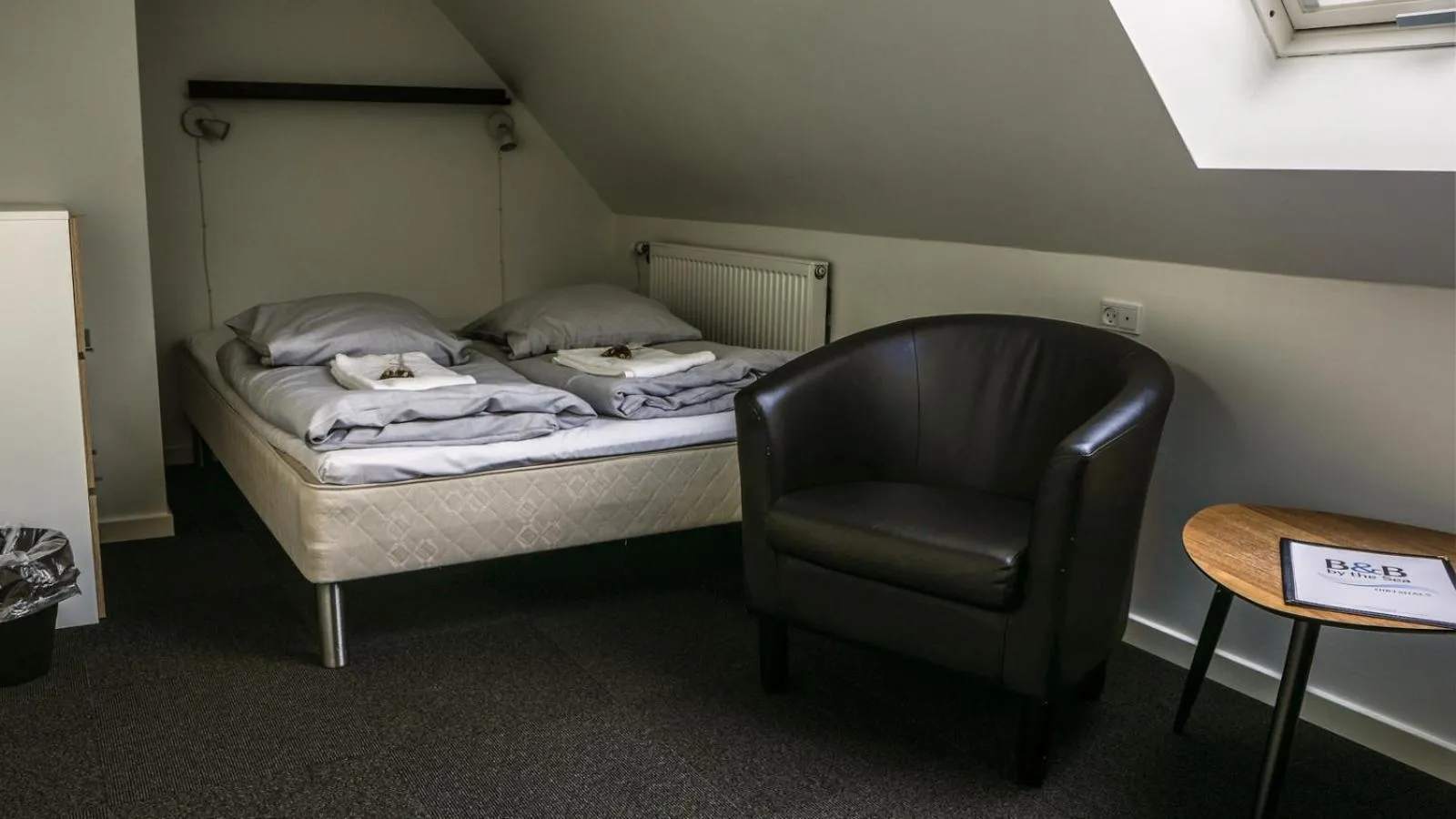 Bed in B&B by the Sea Hirtshals