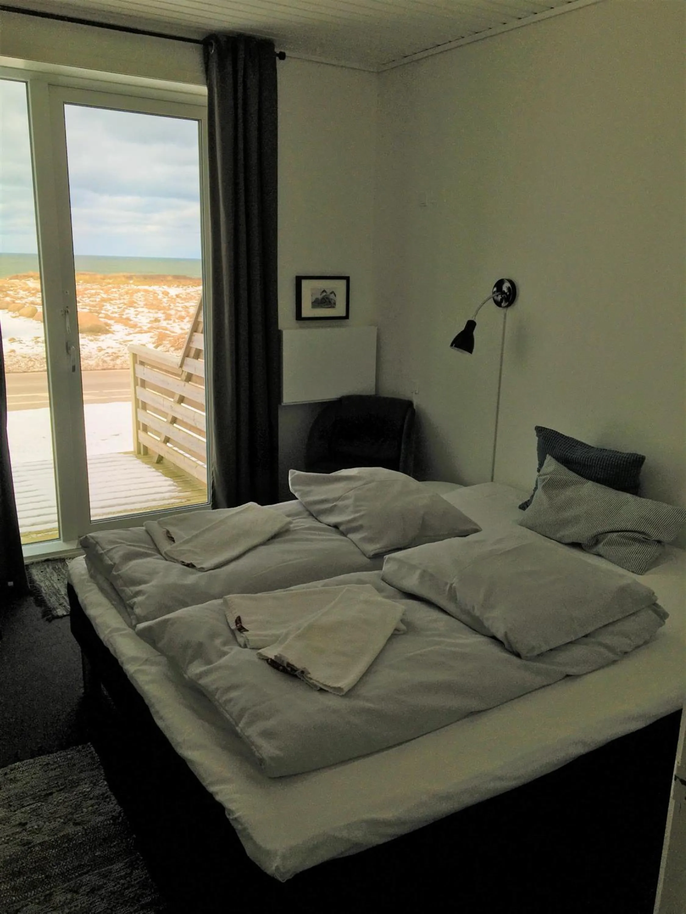 Bed in B&B by the Sea Hirtshals