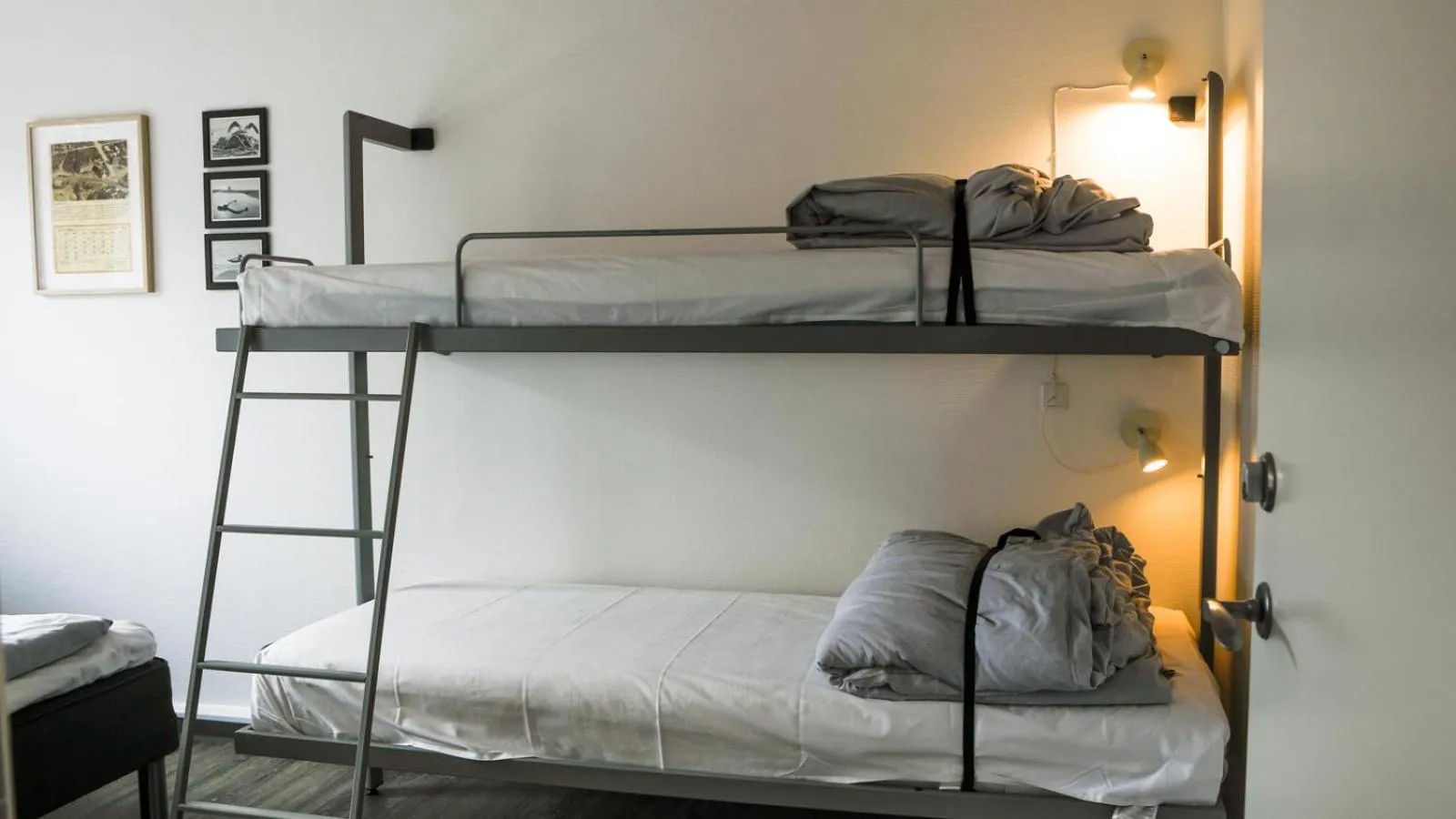 Bed in B&B by the Sea Hirtshals