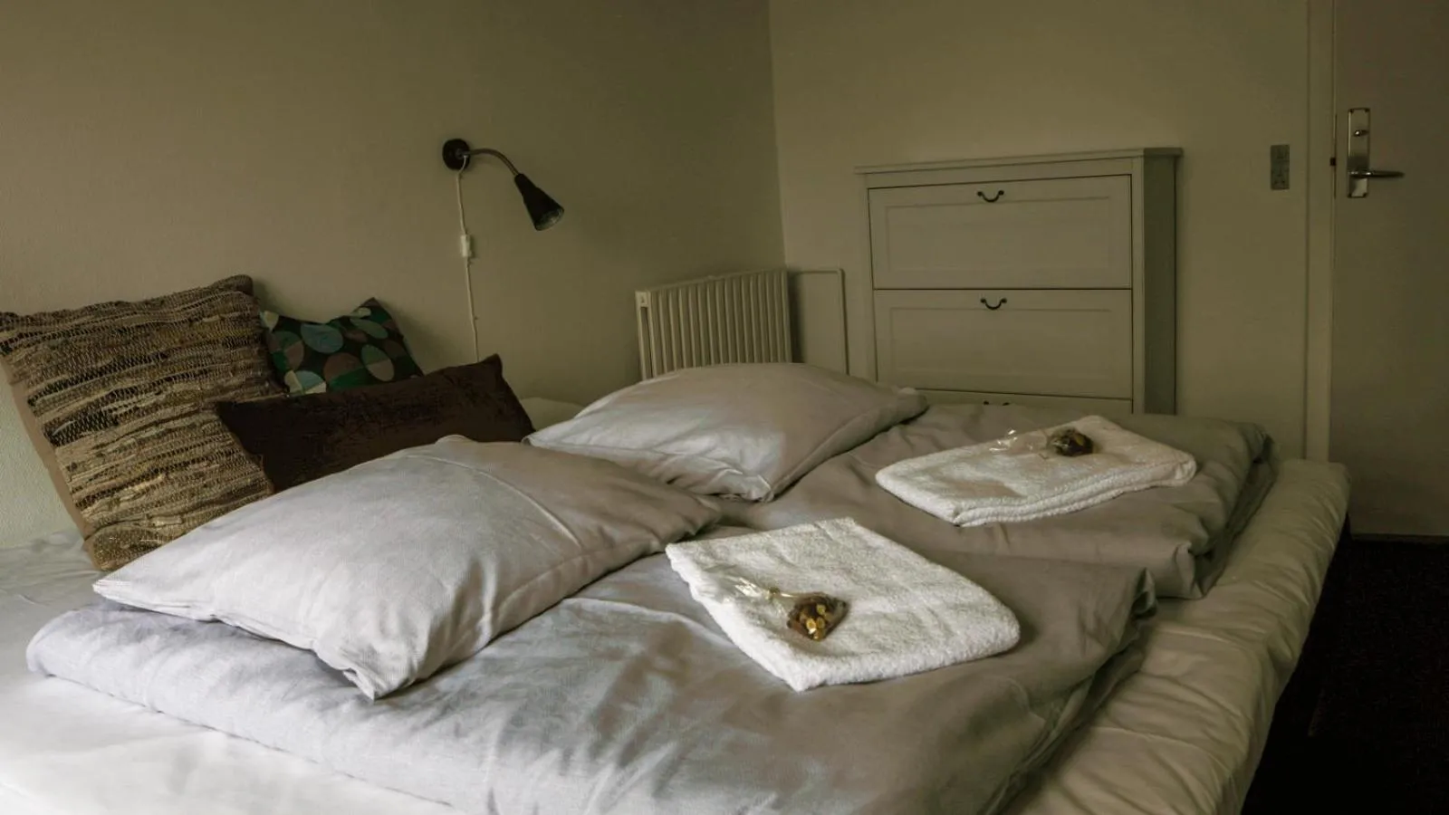 Bed in B&B by the Sea Hirtshals