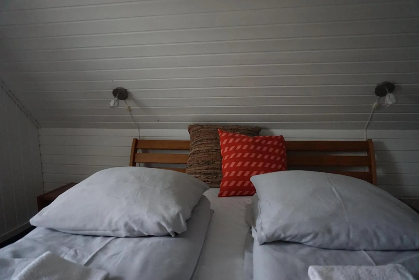 Bed in B&B by the Sea Hirtshals