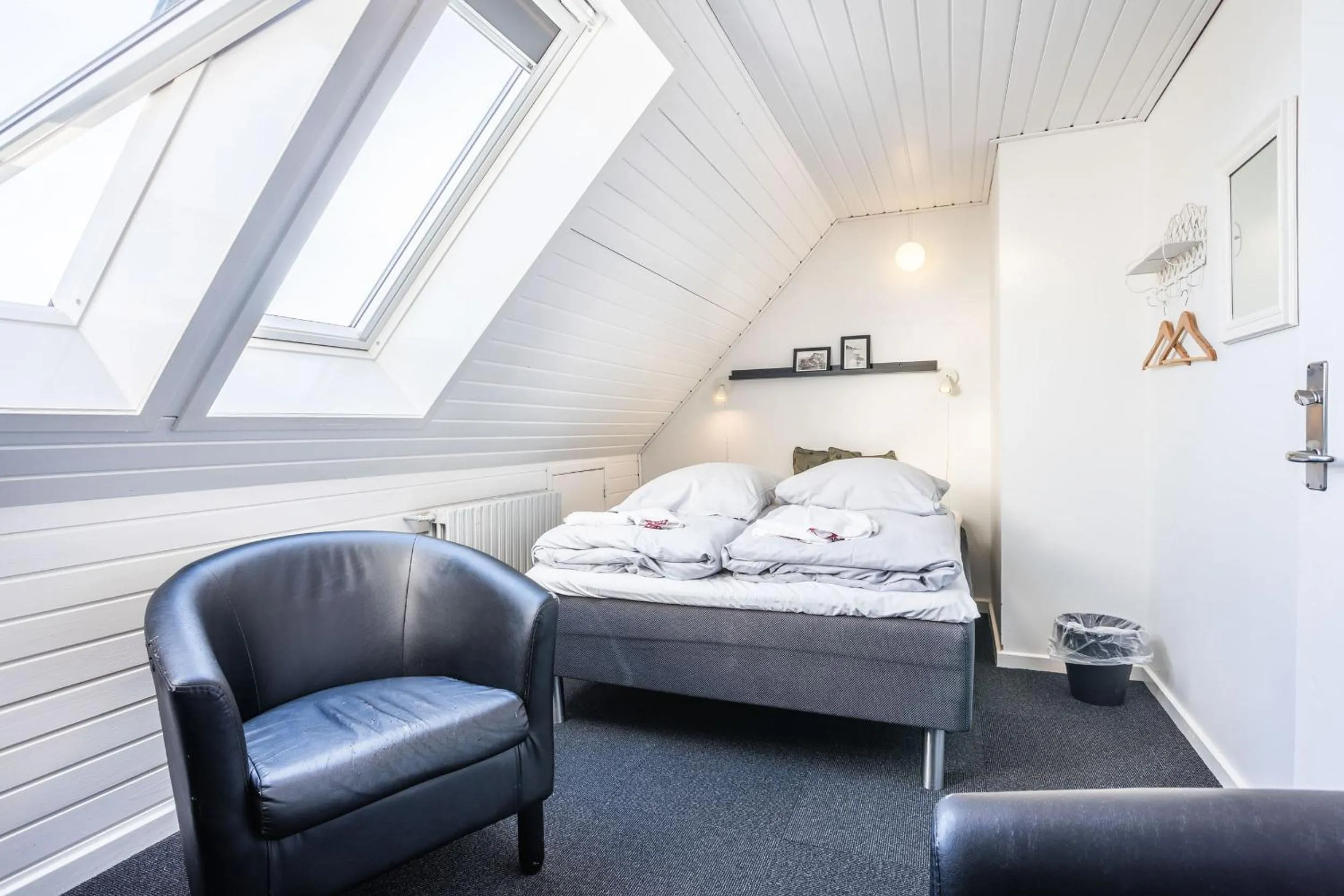 Bed in B&B by the Sea Hirtshals