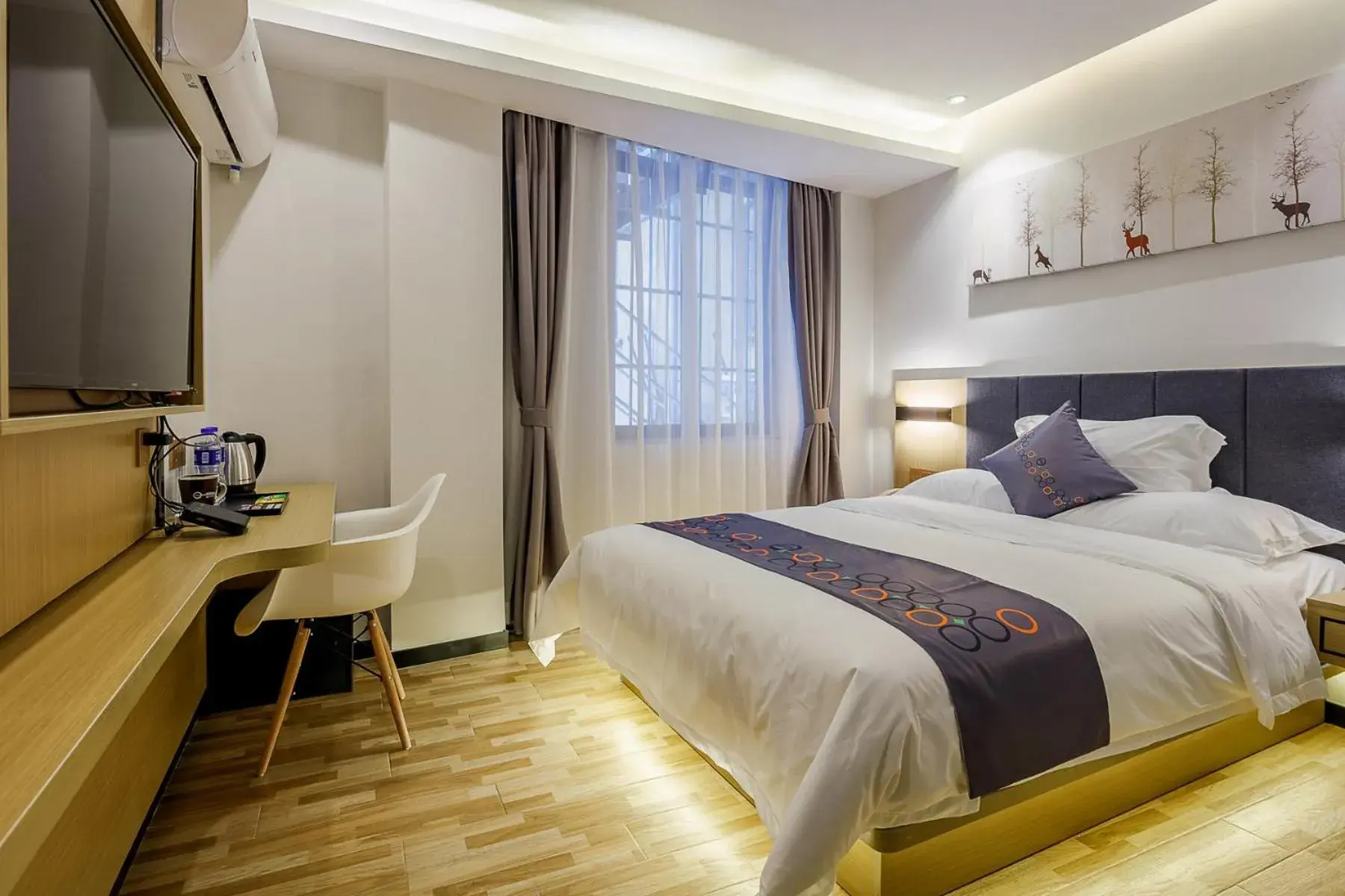 Bed in Yimi Inn Changdi Damalu Branch Bed in Yimi Inn Changdi Damalu Branch