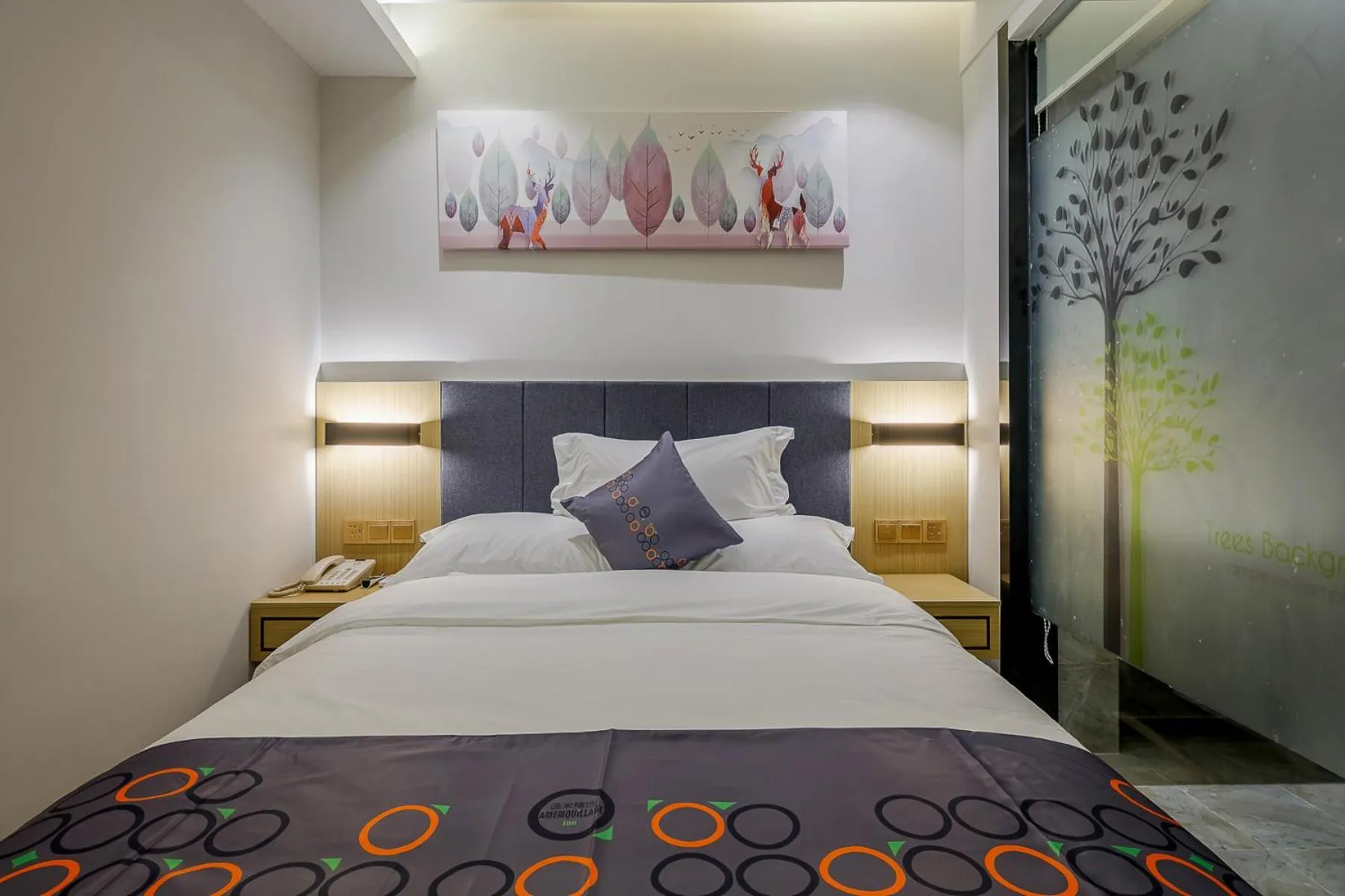 Bed in Yimi Inn Changdi Damalu Branch