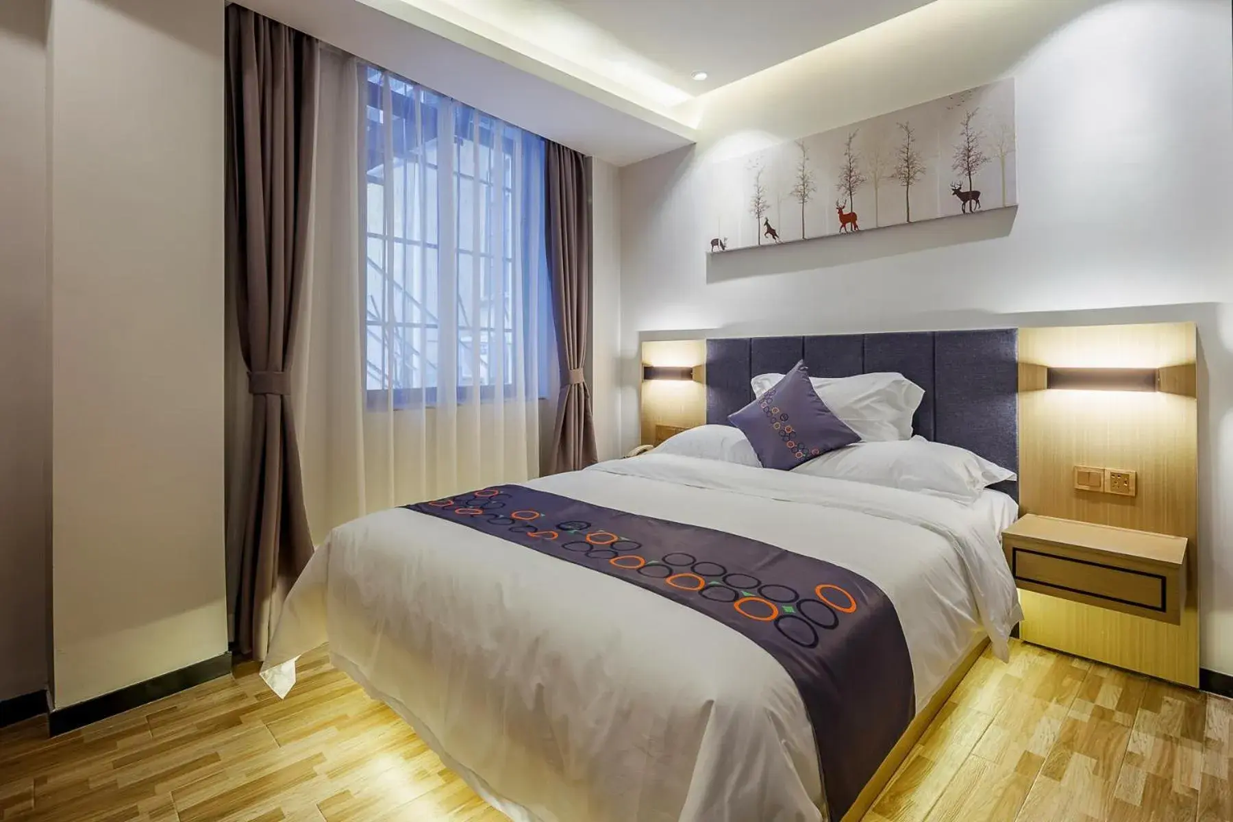 Bed in Yimi Inn Changdi Damalu Branch Bed in Yimi Inn Changdi Damalu Branch