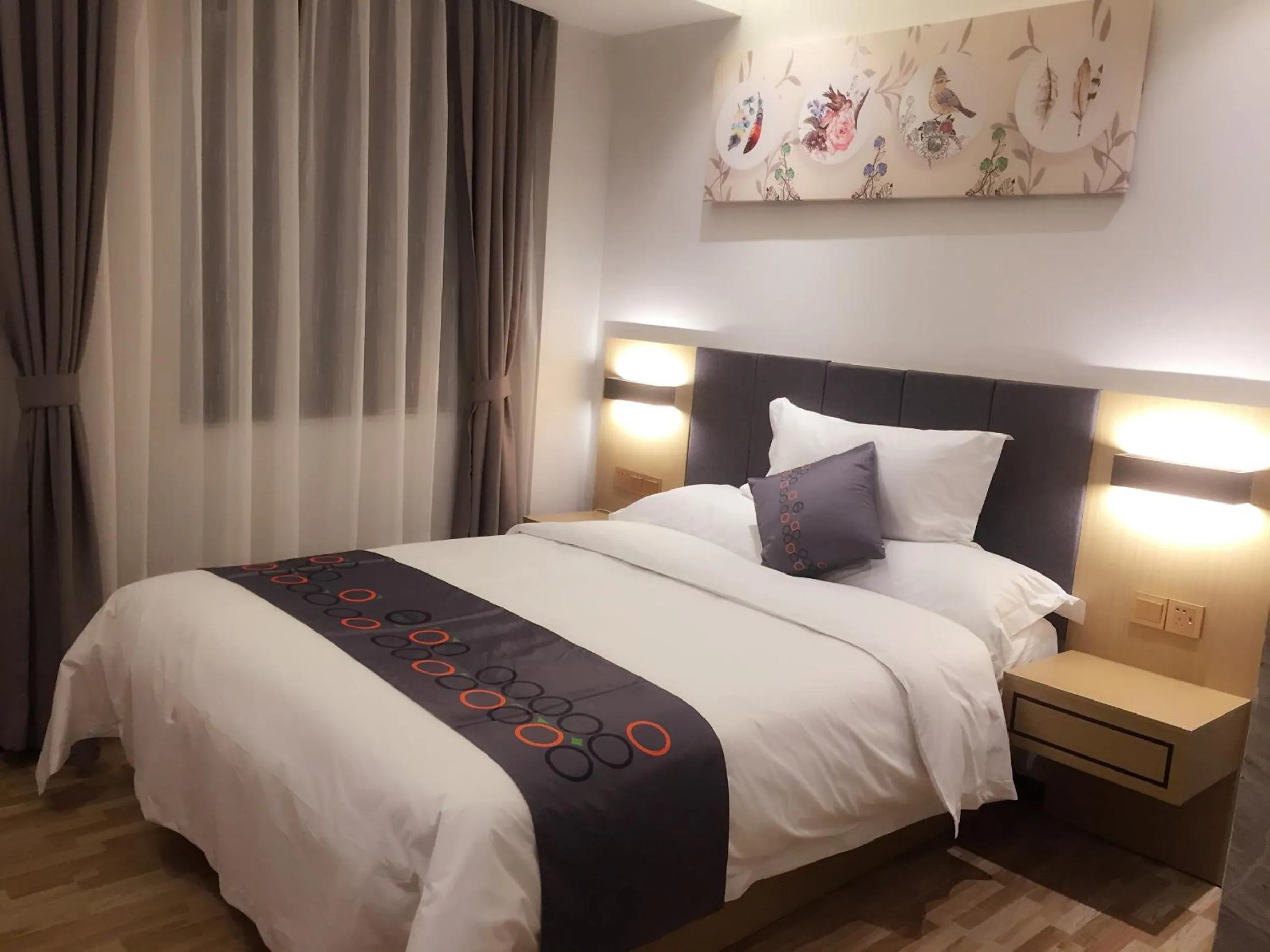 Bed in Yimi Inn Changdi Damalu Branch