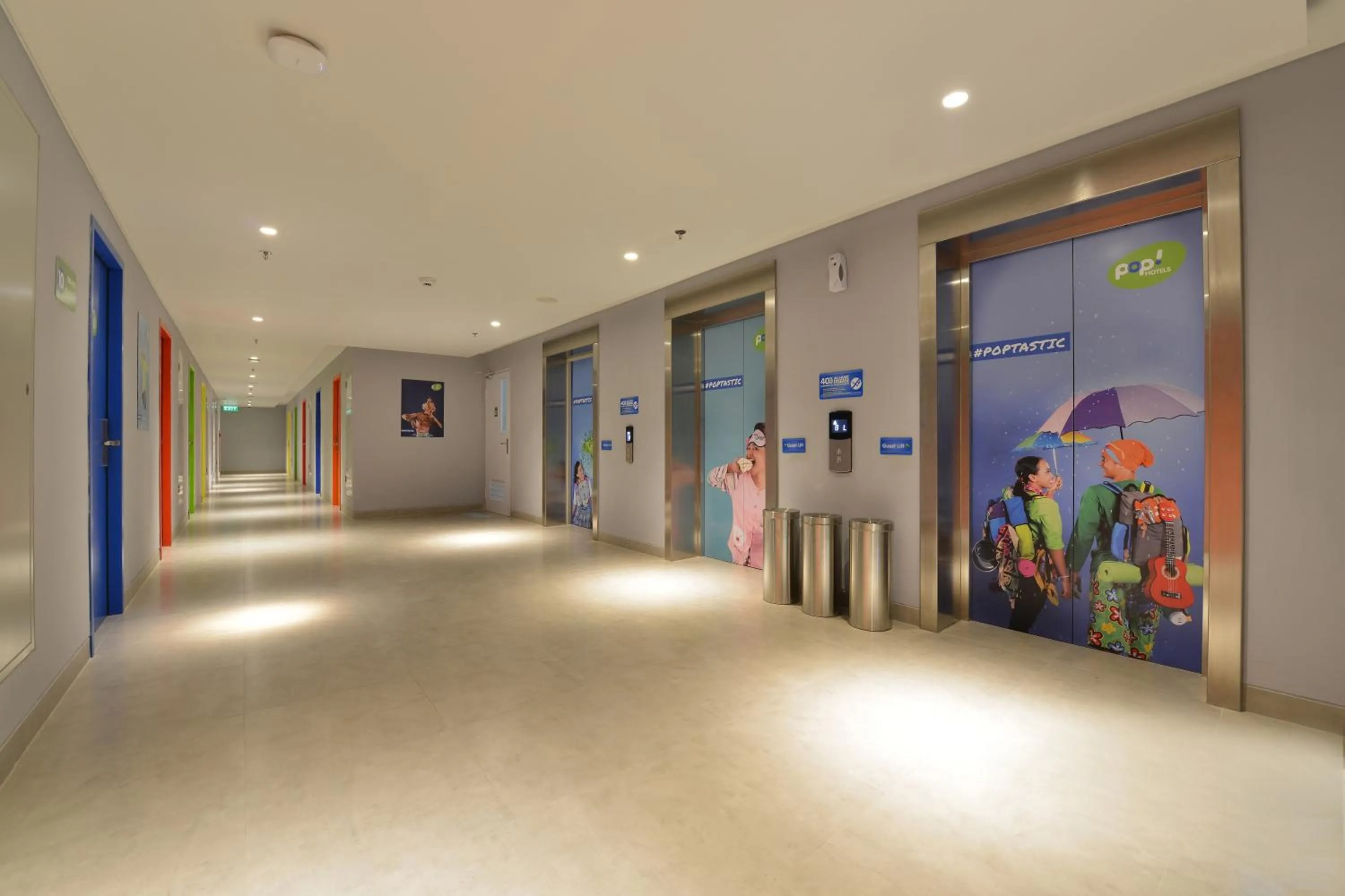 Lobby or reception in POP! Hotel Solo