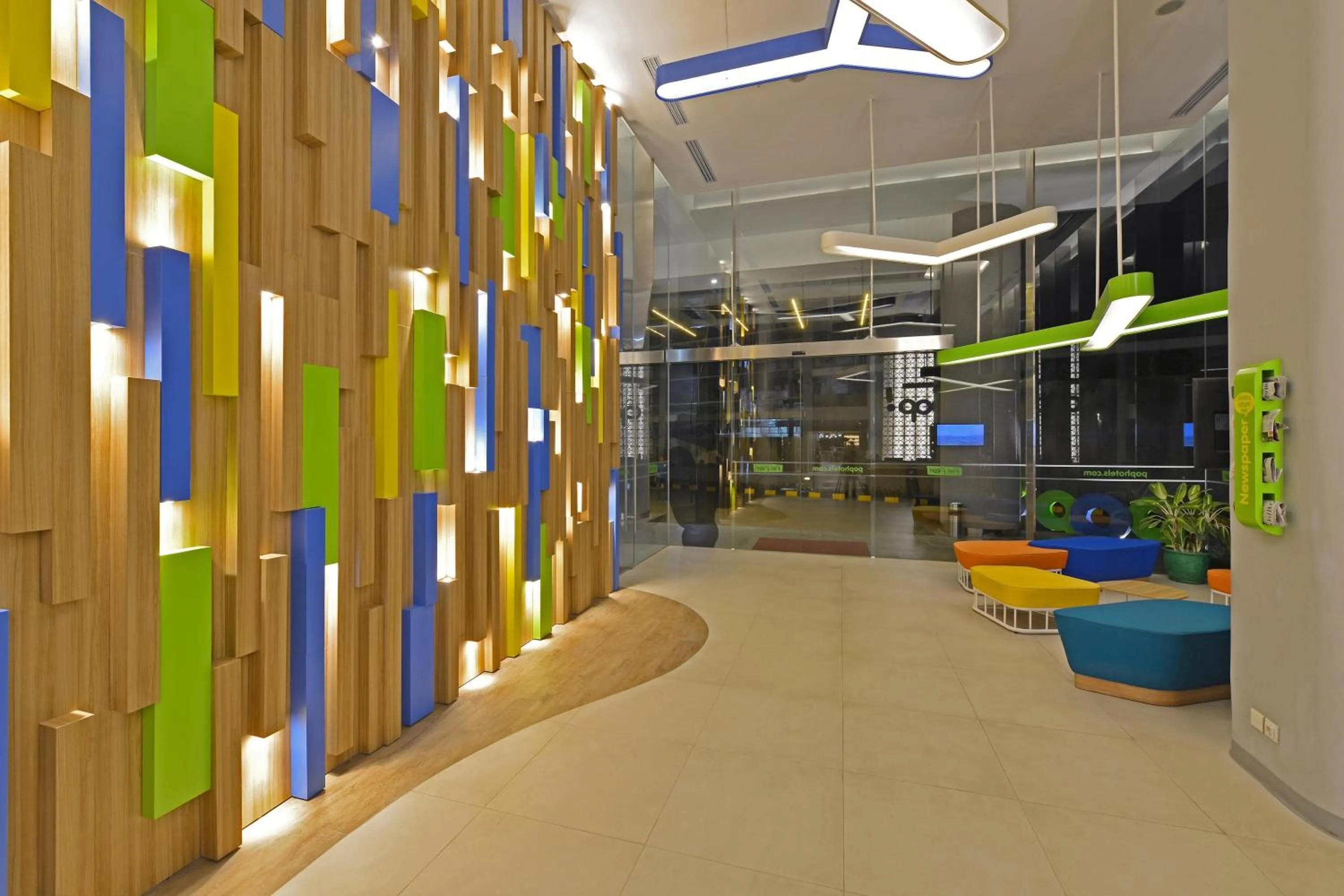 Lobby or reception in POP! Hotel Solo