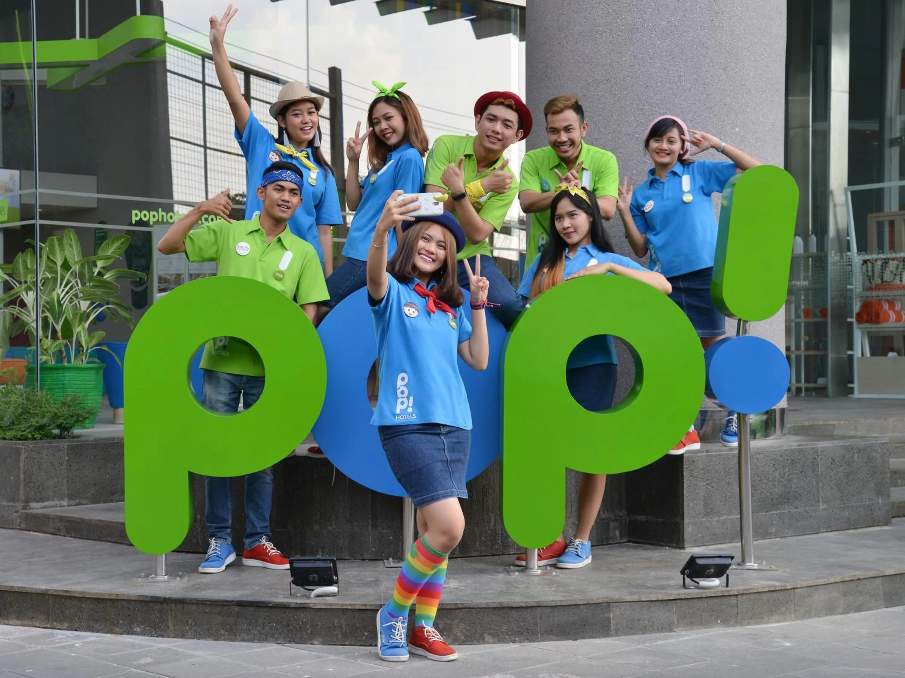 Staff in POP! Hotel Solo