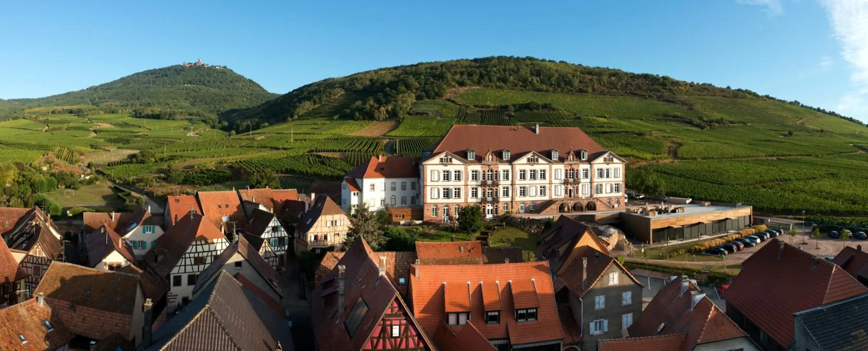 Bird's eye view in Hôtel Val-Vignes Colmar Haut-Koenigsbourg, The Originals Relais Bird's eye view in Hôtel Val-Vignes Colmar Haut-Koenigsbourg, The Originals Relais