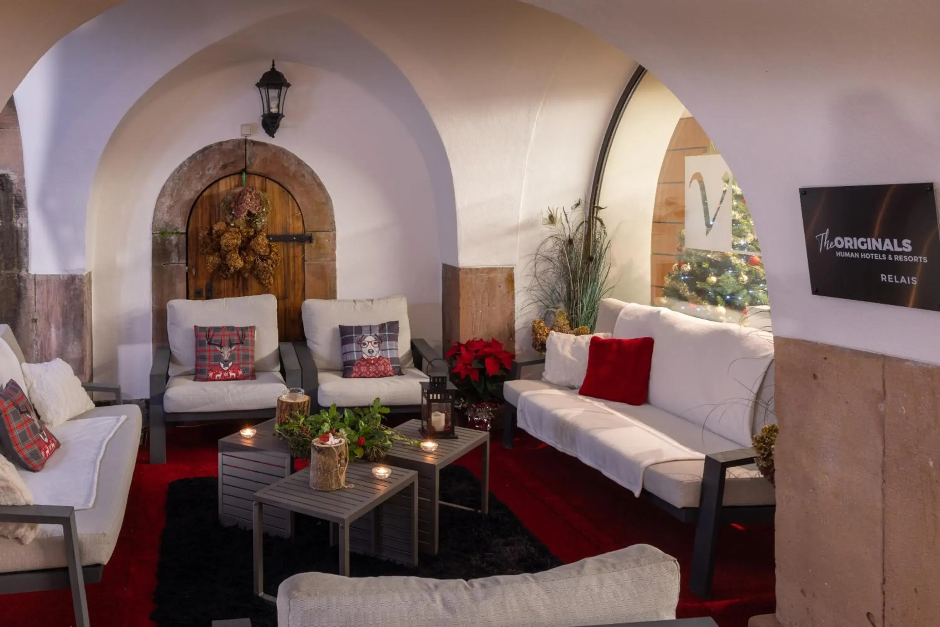 Living room in Hôtel Val-Vignes Colmar Haut-Koenigsbourg, The Originals Relais Living room in Hôtel Val-Vignes Colmar Haut-Koenigsbourg, The Originals Relais