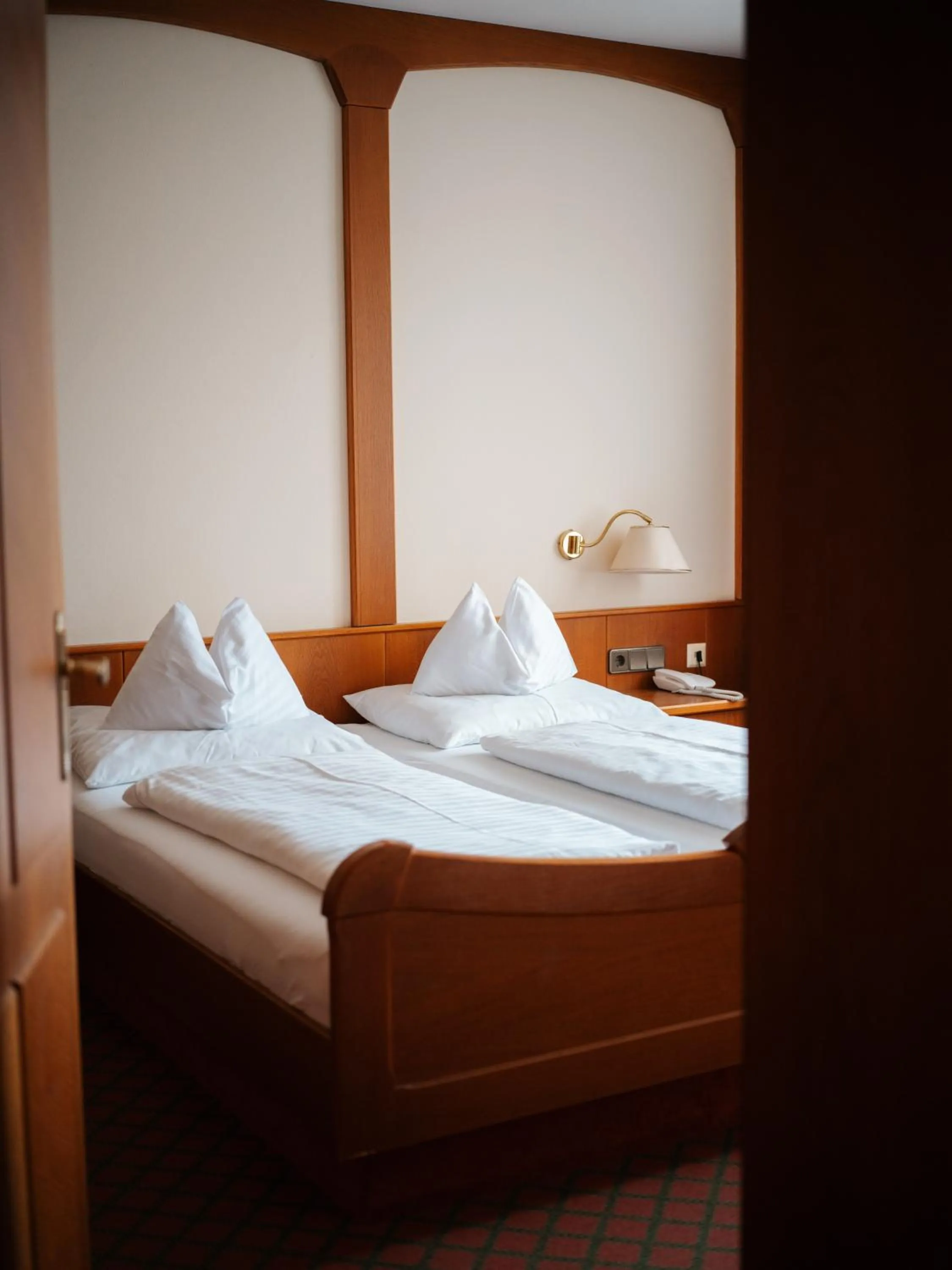 Bed in Seehotel Ressmann