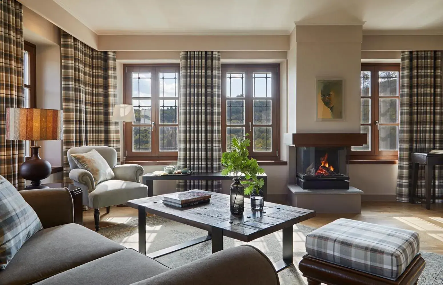 Living room in MounTrace Suites & SPA Living room in MounTrace Suites & SPA