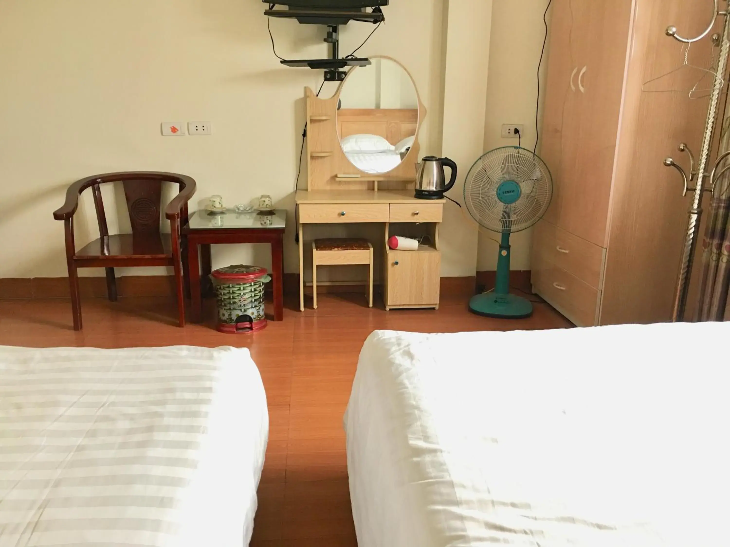 Bed in Van Anh Hotel Bed in Van Anh Hotel