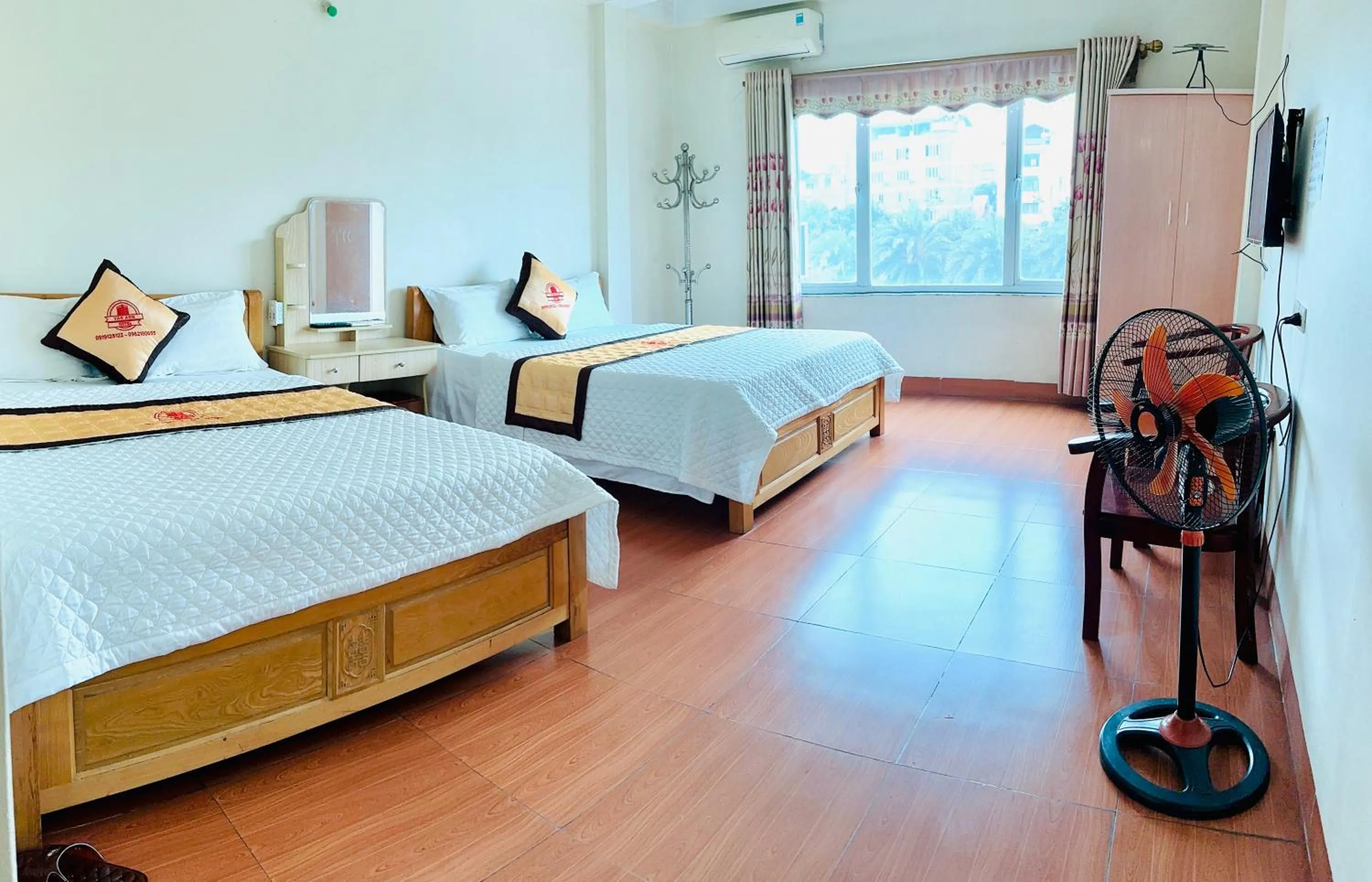 Bed in Van Anh Hotel