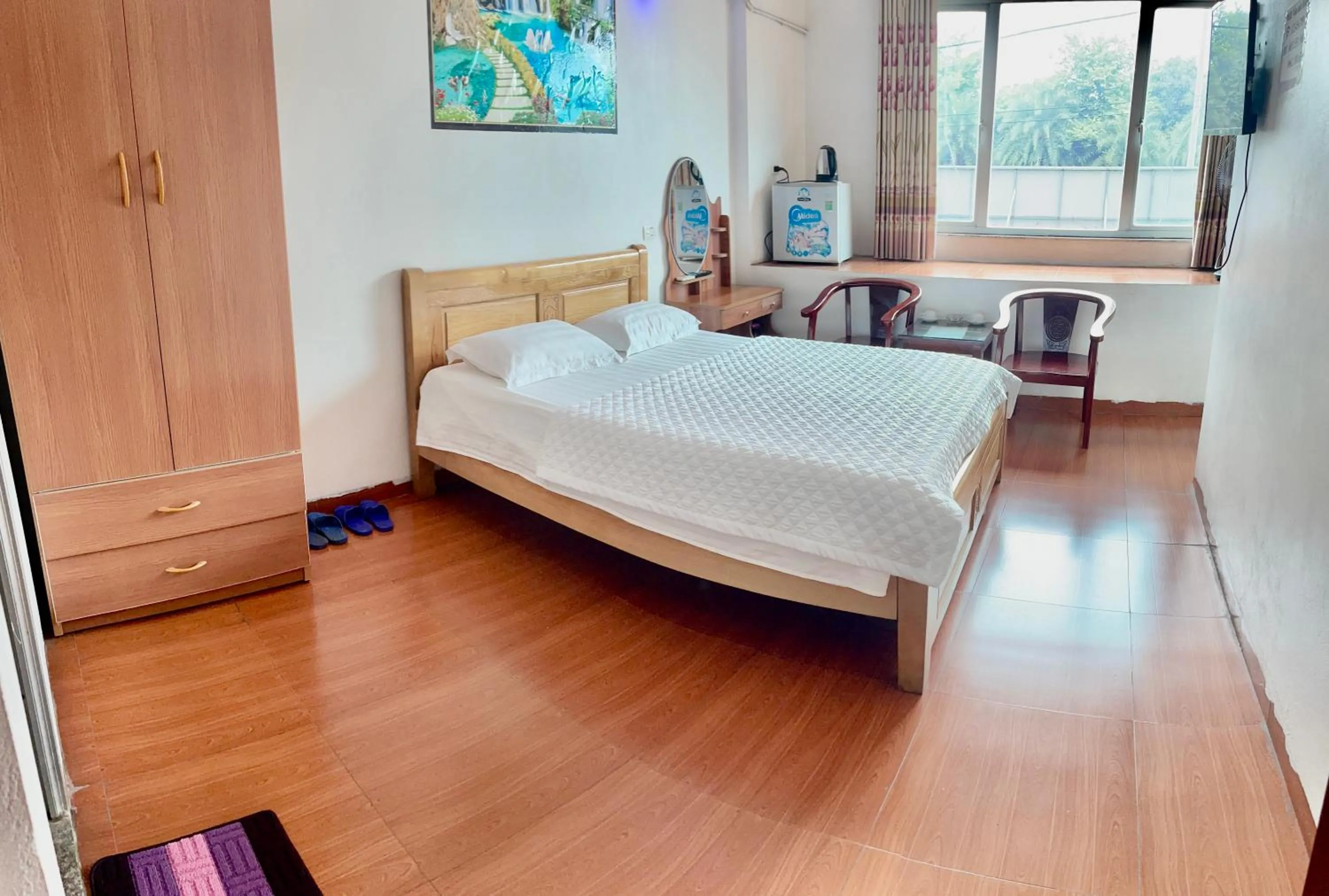 Bed in Van Anh Hotel