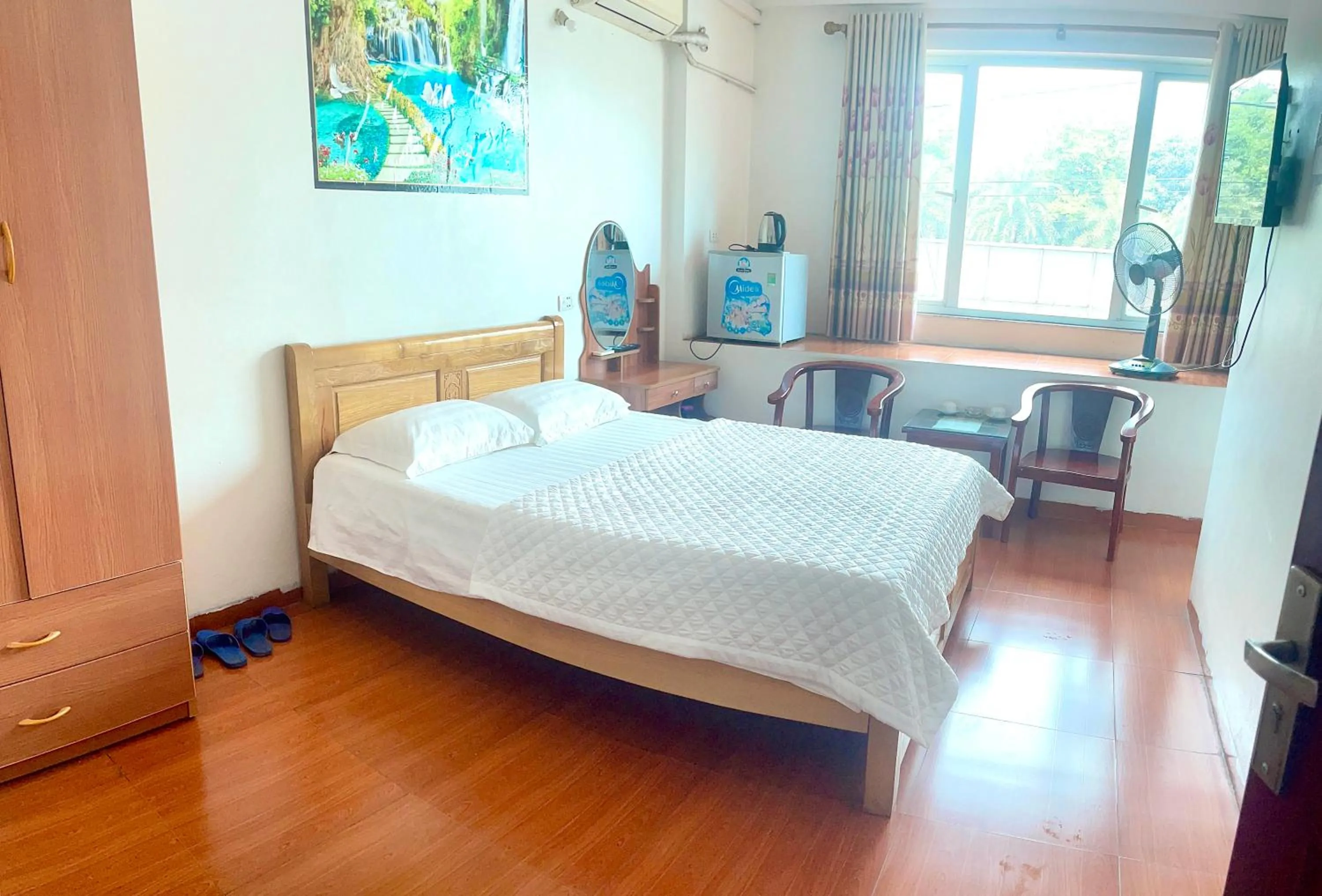 Bed in Van Anh Hotel