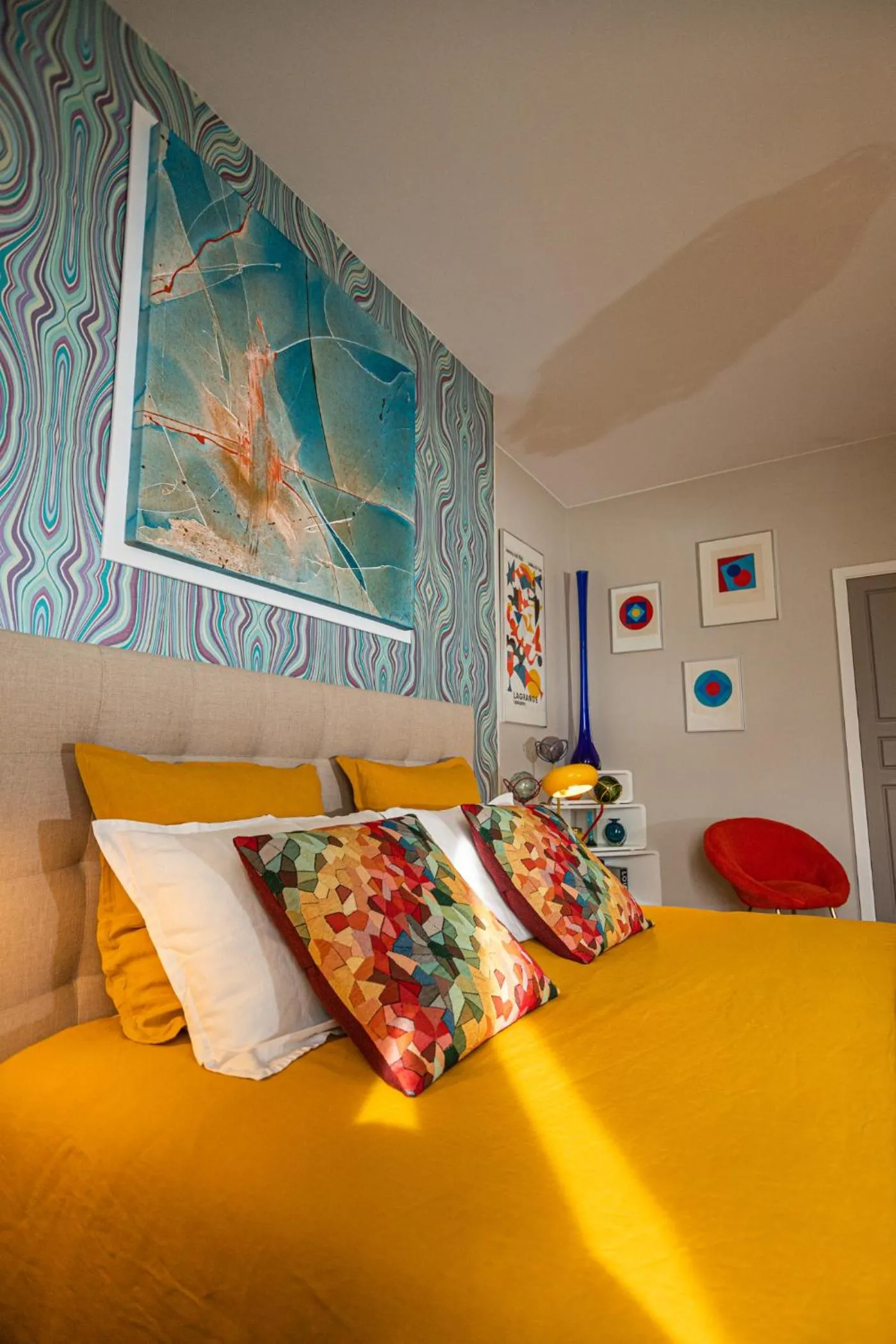 Bed in Le Jardin des Toiles