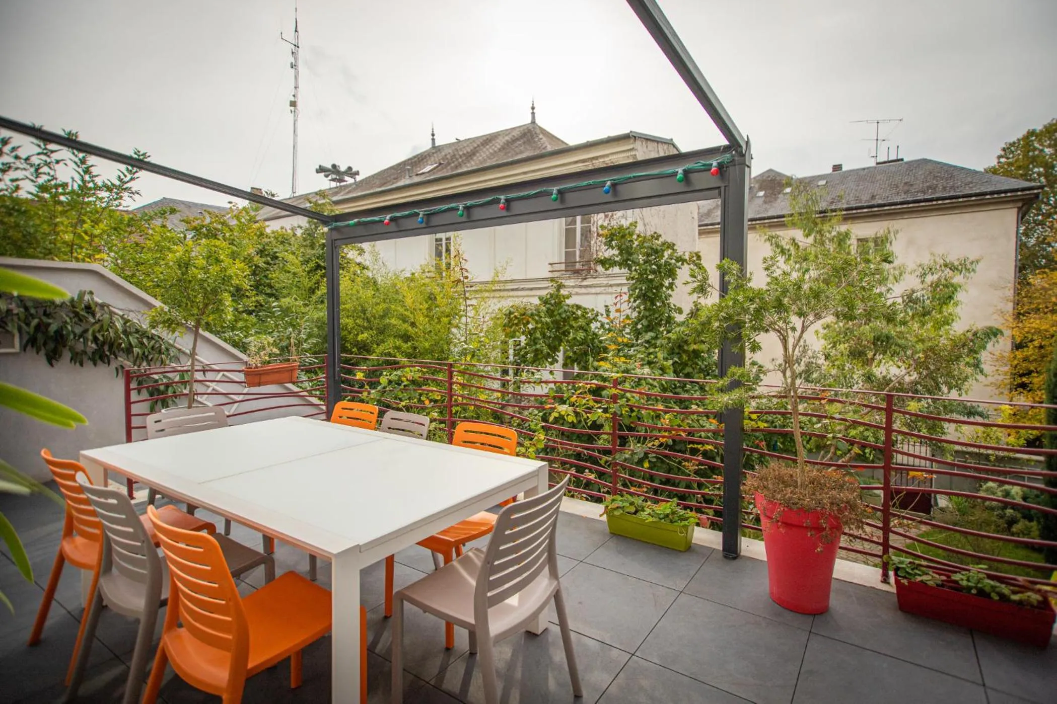 Patio in Le Jardin des Toiles