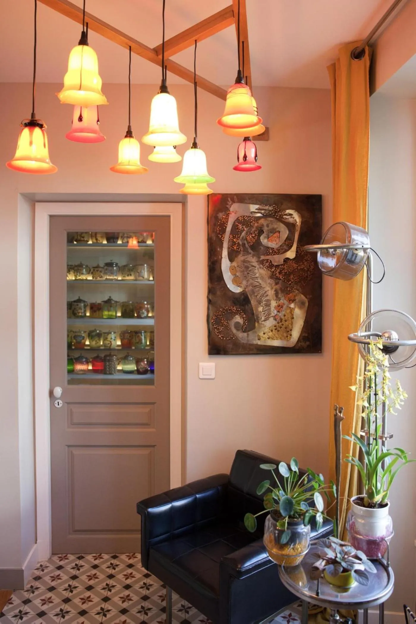 Lobby or reception in Le Jardin des Toiles