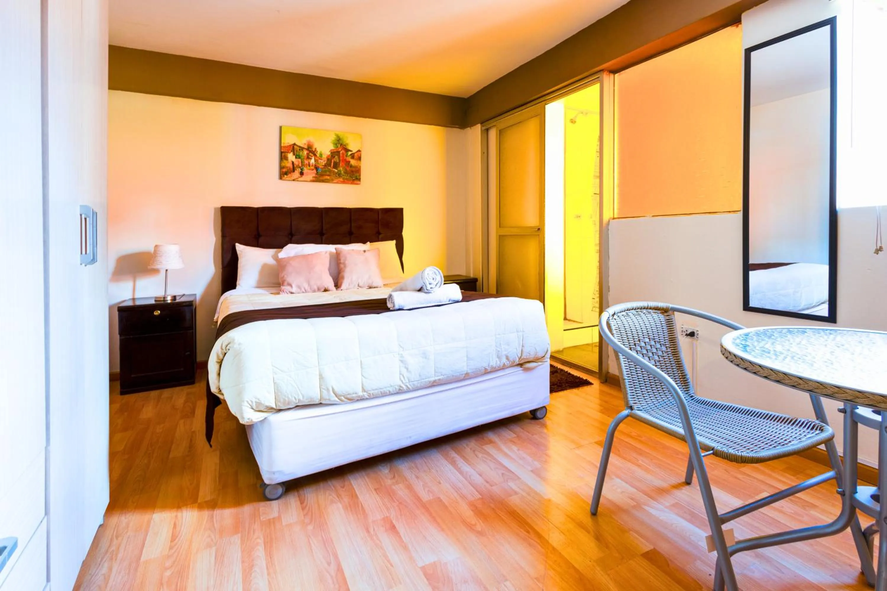 Bed in Hermoza House