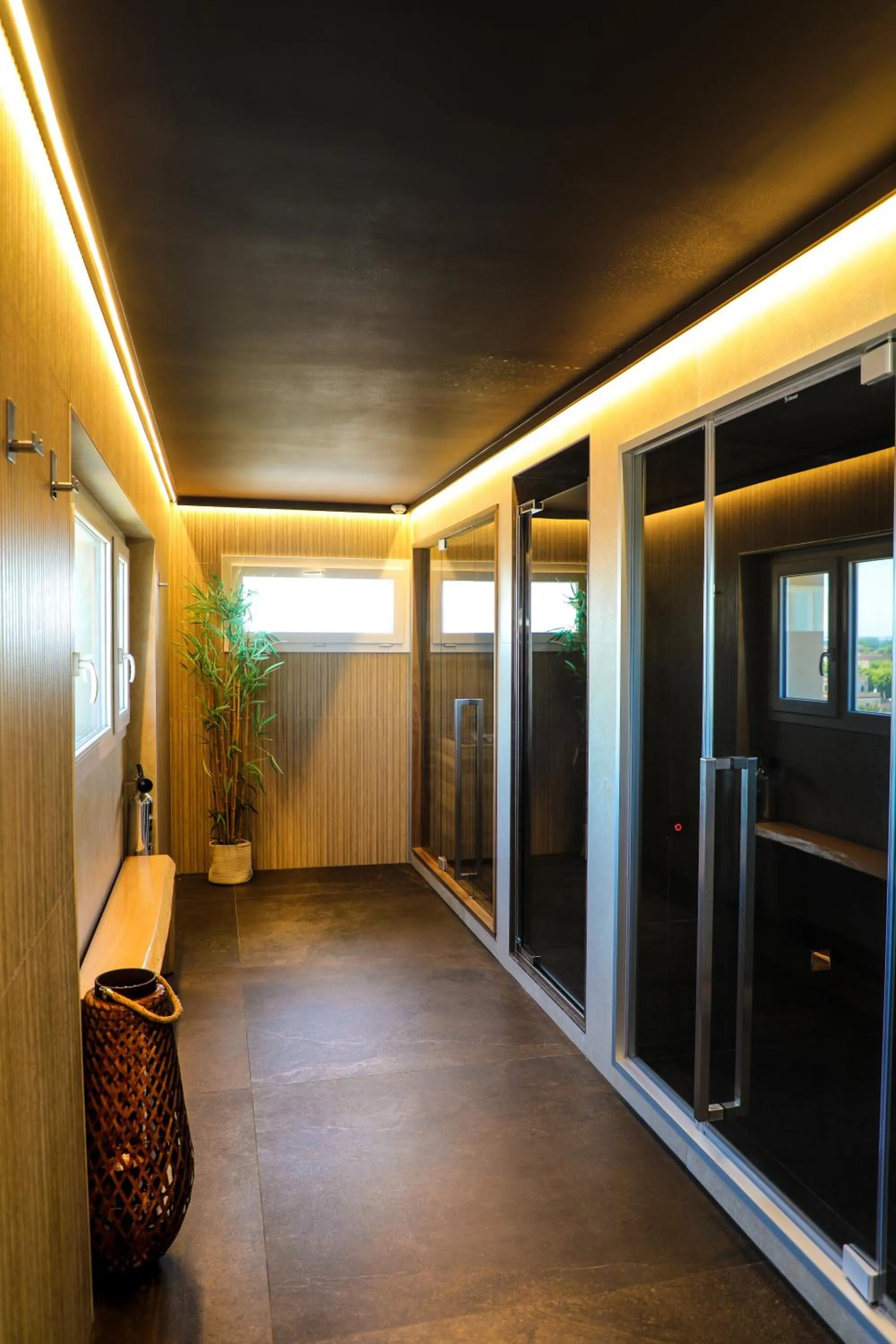 Sauna in Hotel Tiber Rooftop & Wellness