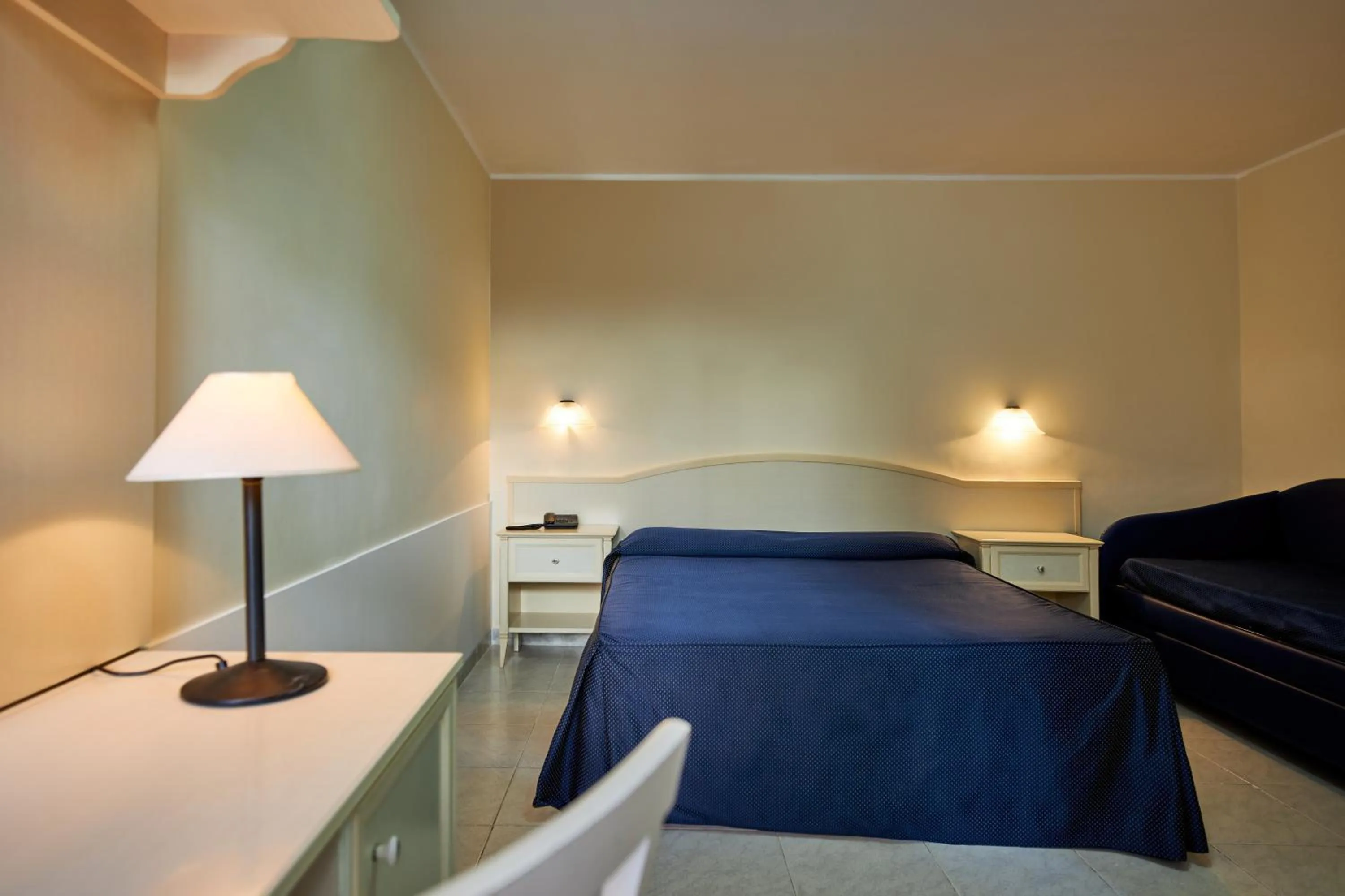 Bed in Hotel La Sorgente HS