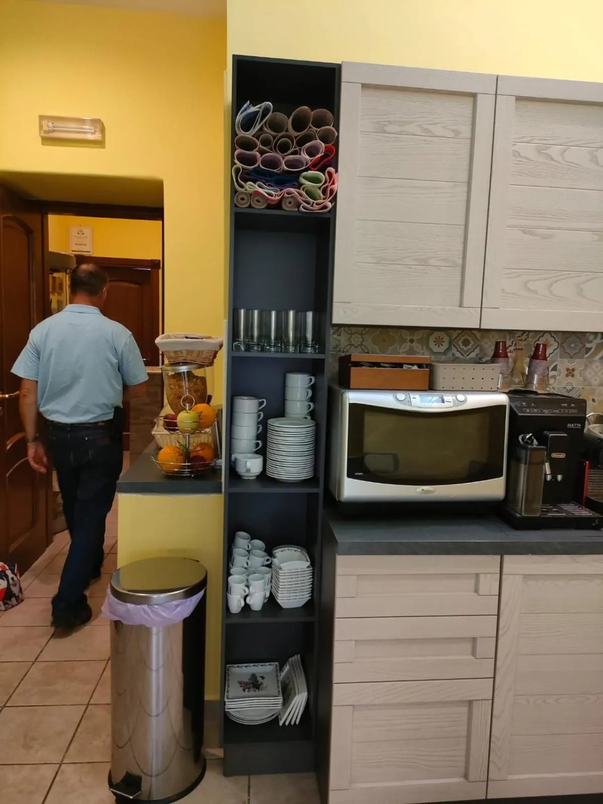 Kitchen or kitchenette in B&B Del Corso