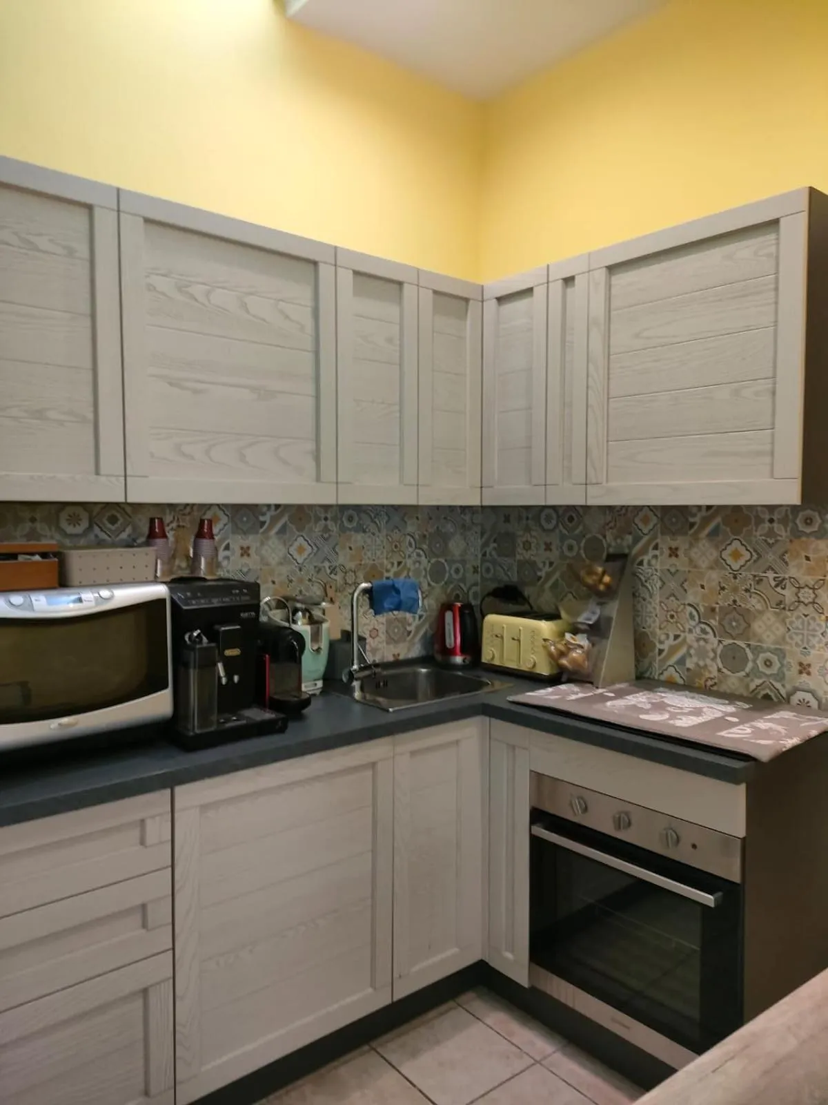 Kitchen or kitchenette in B&B Del Corso