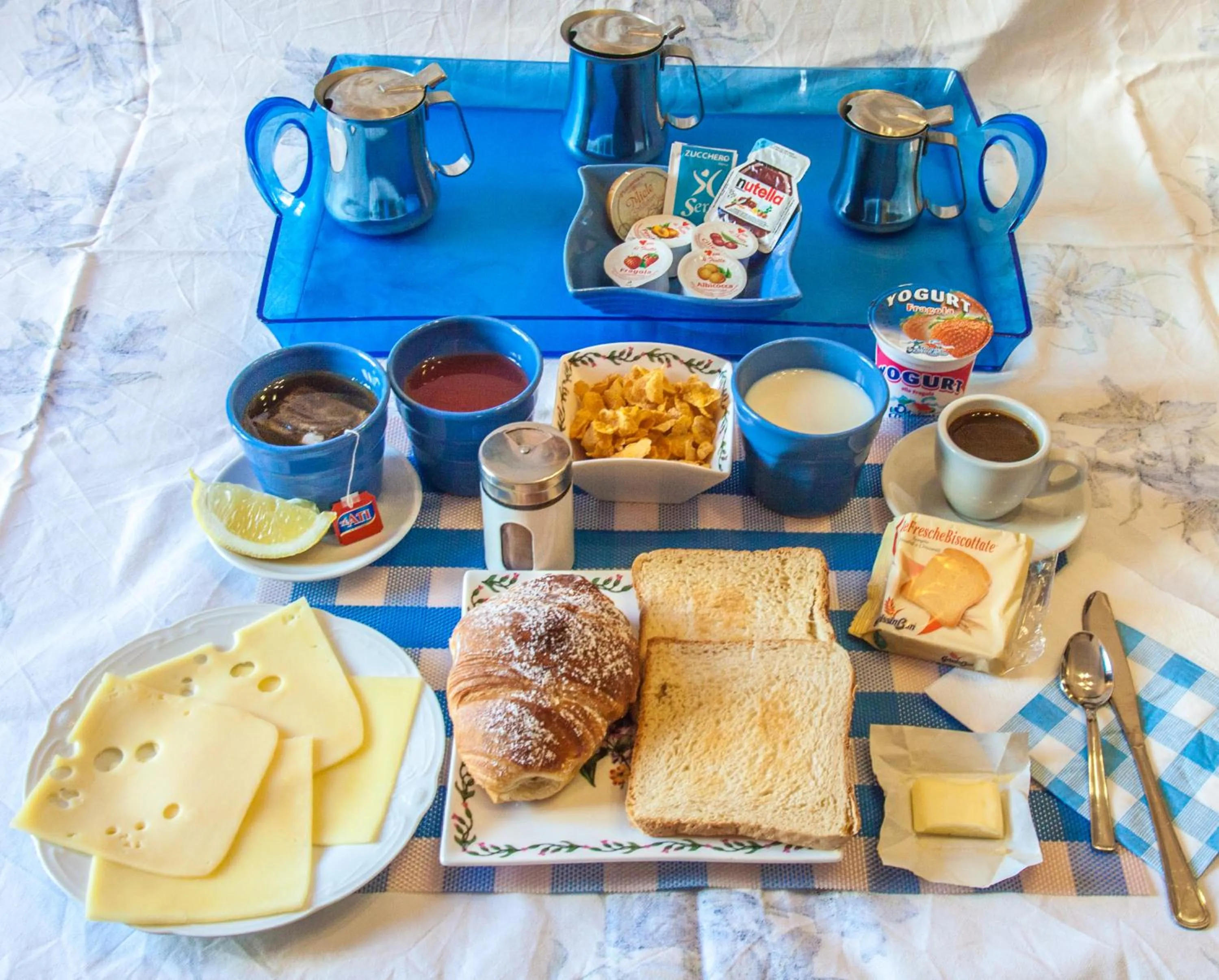 Food and drinks in B&B Del Corso