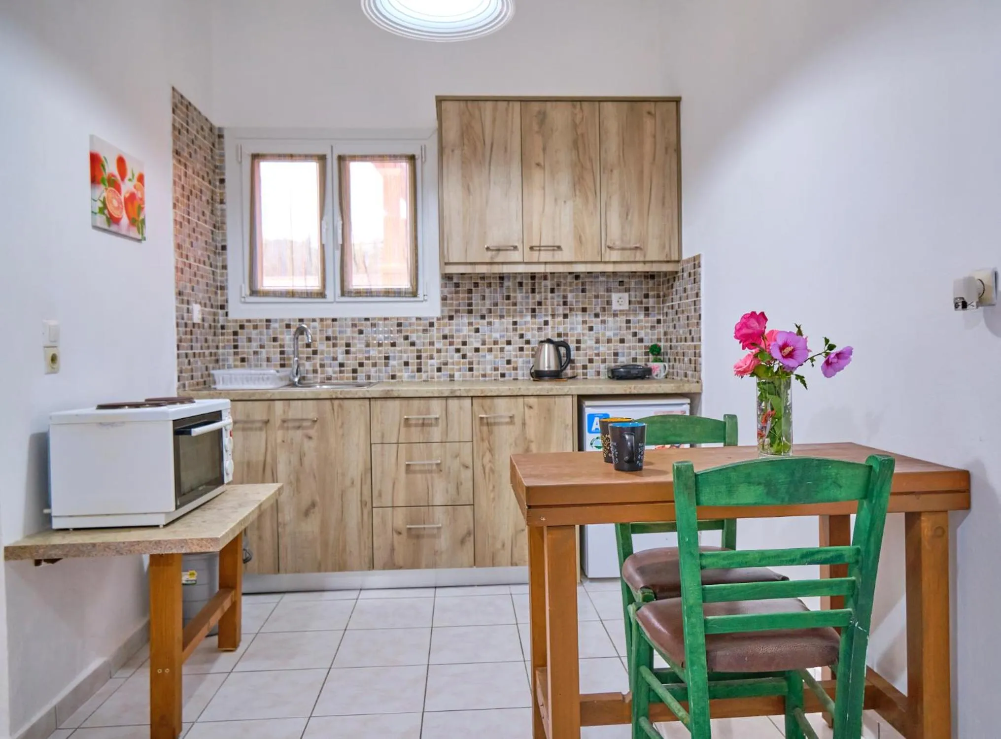Kitchen or kitchenette in Maro Apartments Arillas Corfu